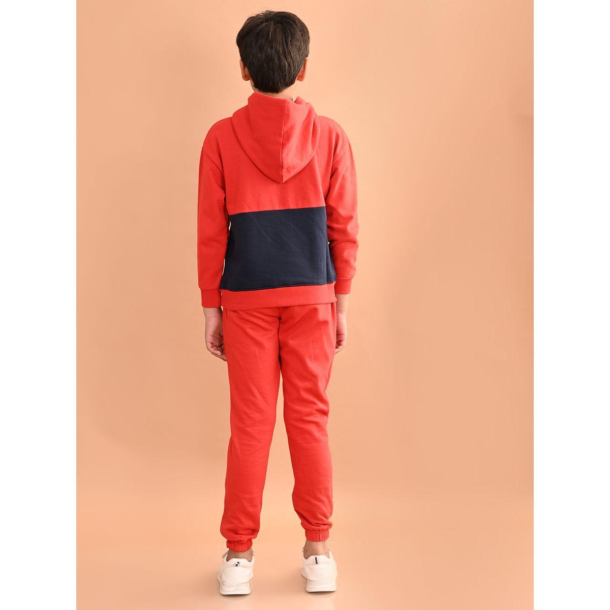 مجموعة من جوغر مع هودي بنمط كتل الالوان ليل بيكس × ستايلي-boys-clothing-setsandcoords-image-5