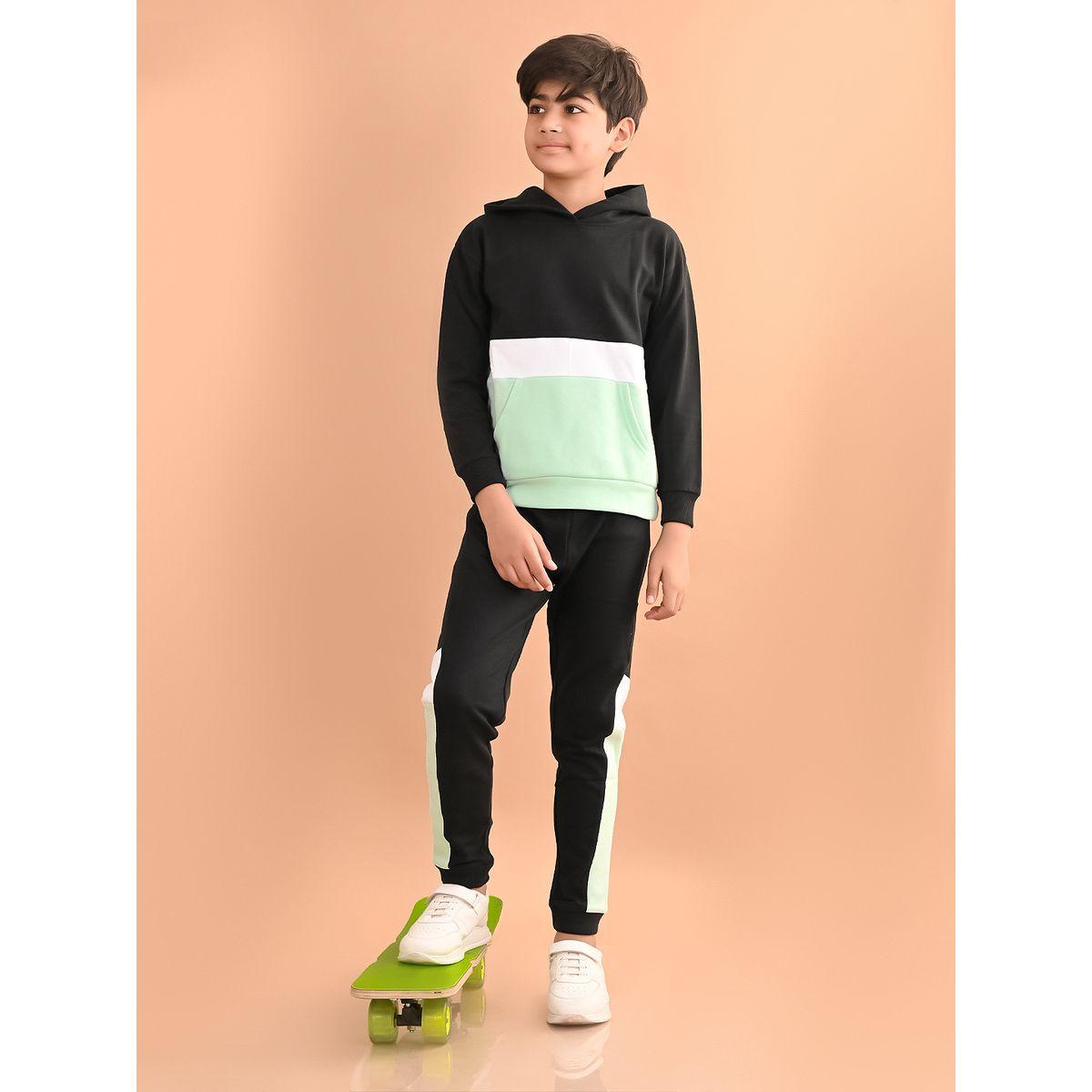 LilPicks X Styli  Color Block Hoodie & Joggers Set-boys-clothing-setsandcoords-image-1