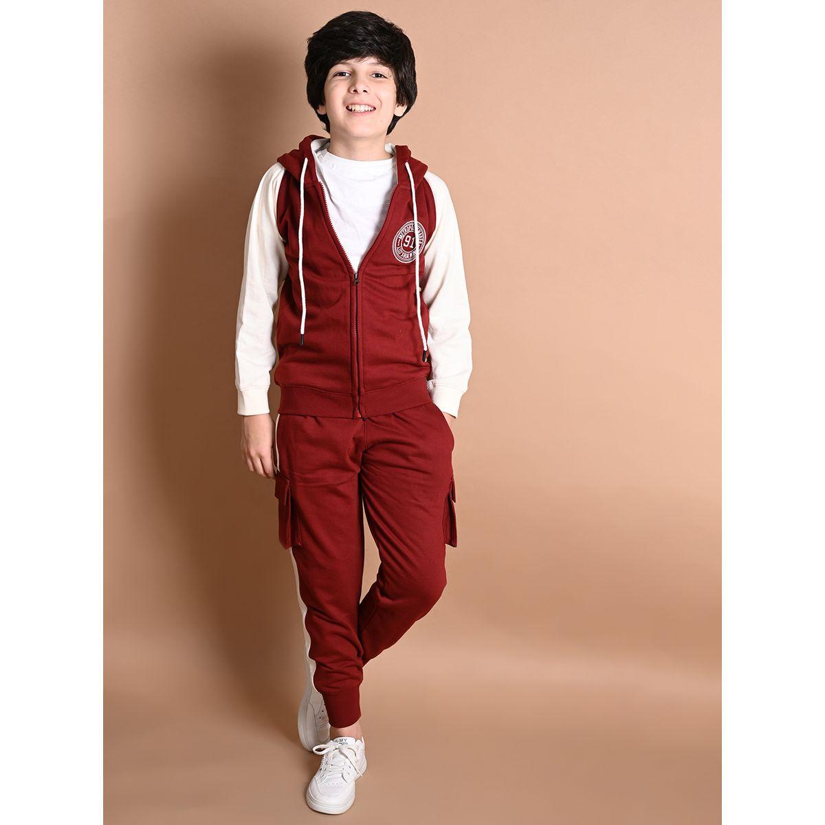 LilPicks X Styli  Side Striped Drawstring Joggers-boys-clothing-bottoms-joggersandtrackpants-image-1
