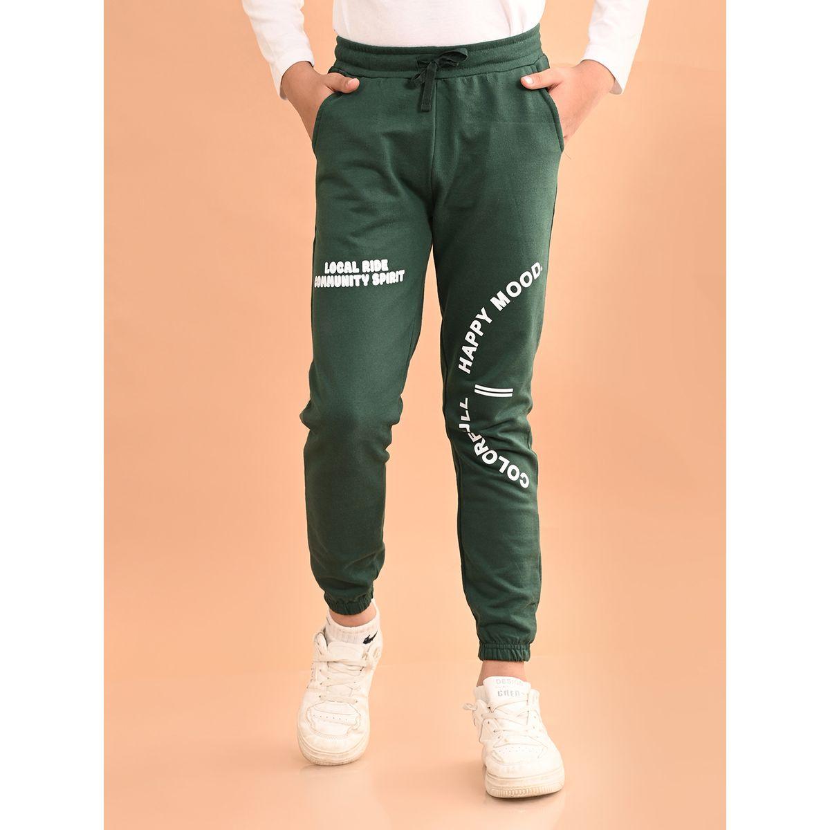LilPicks X Styli  Slogan Print Ankle Length Joggers-boys-clothing-bottoms-joggersandtrackpants-image-2