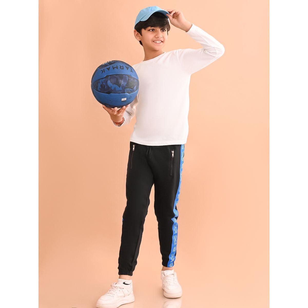 جوغر مطبع باشرطة جانبية ليل بيكس × ستايلي-boys-clothing-bottoms-joggersandtrackpants-image-1
