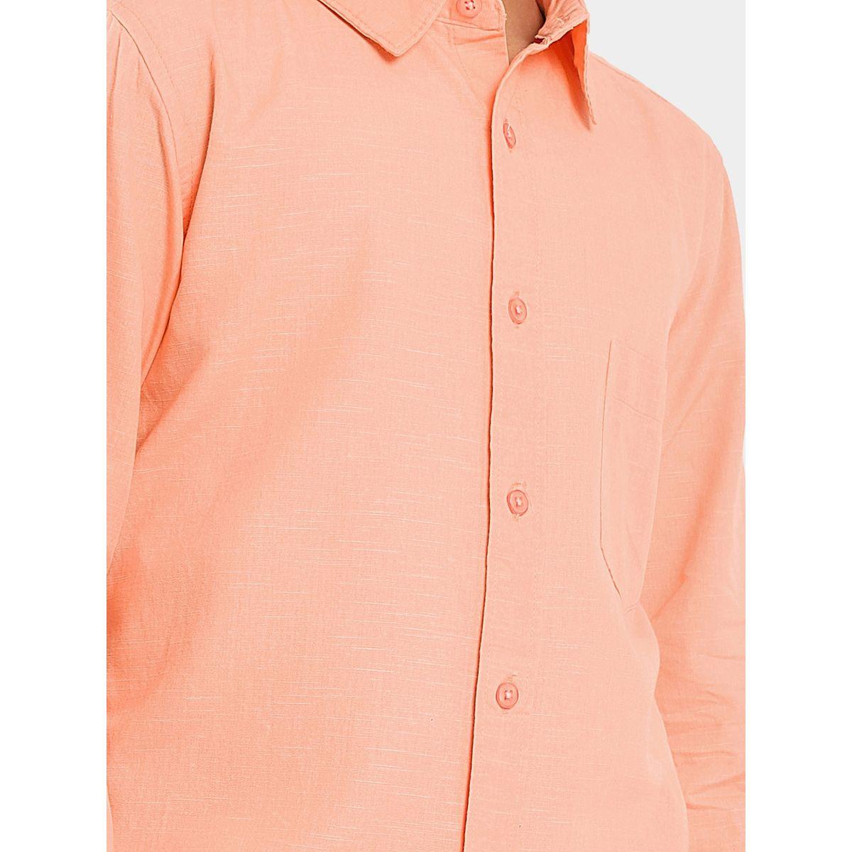 قميص سادة بجيب على الصدر وازرار ليل بيكس × ستايلي-boys-clothing-shirts-image-2