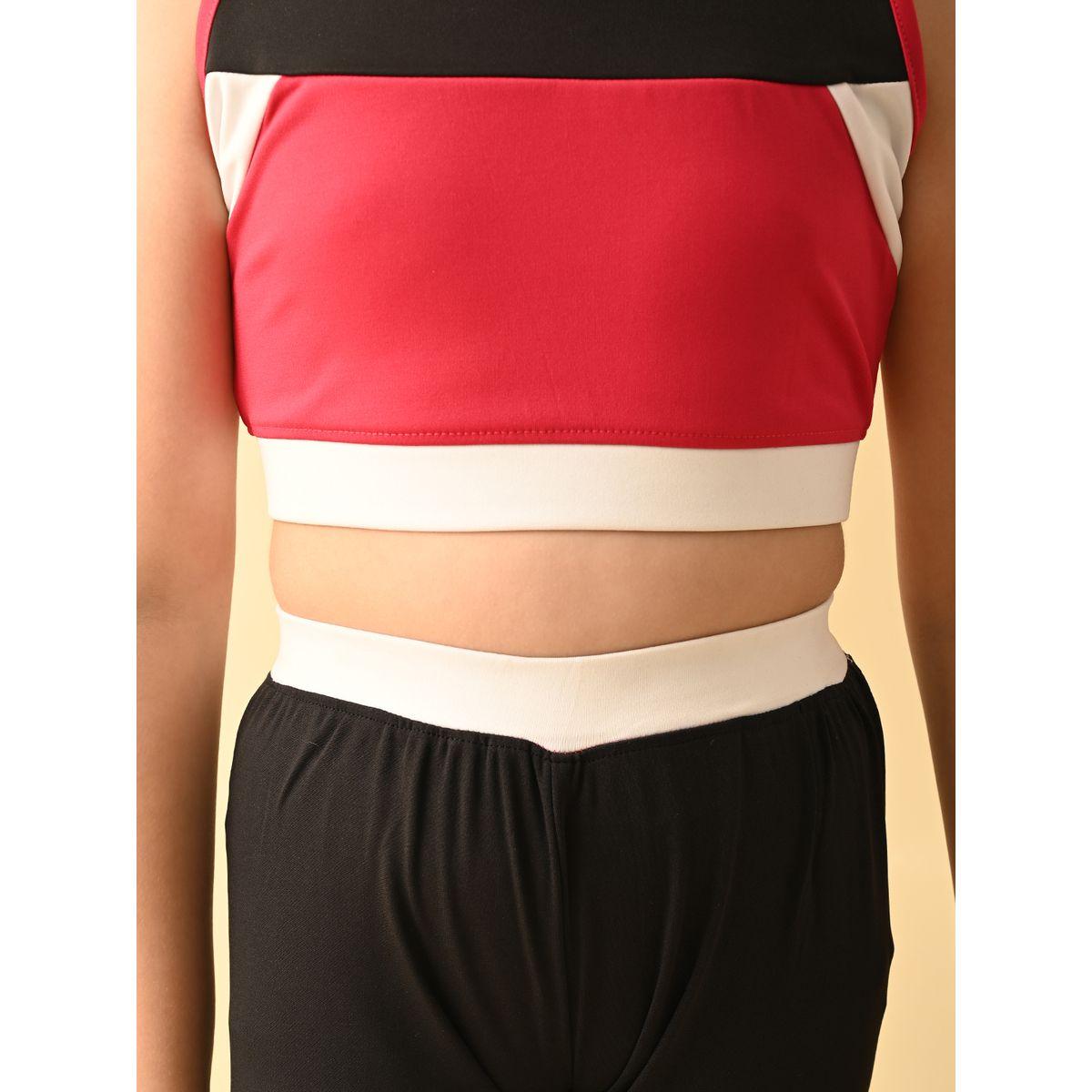 LilPicks X Styli  Color Block Sleeveless Top & Leggings Set-girls-clothing-setsandcoords-image-5