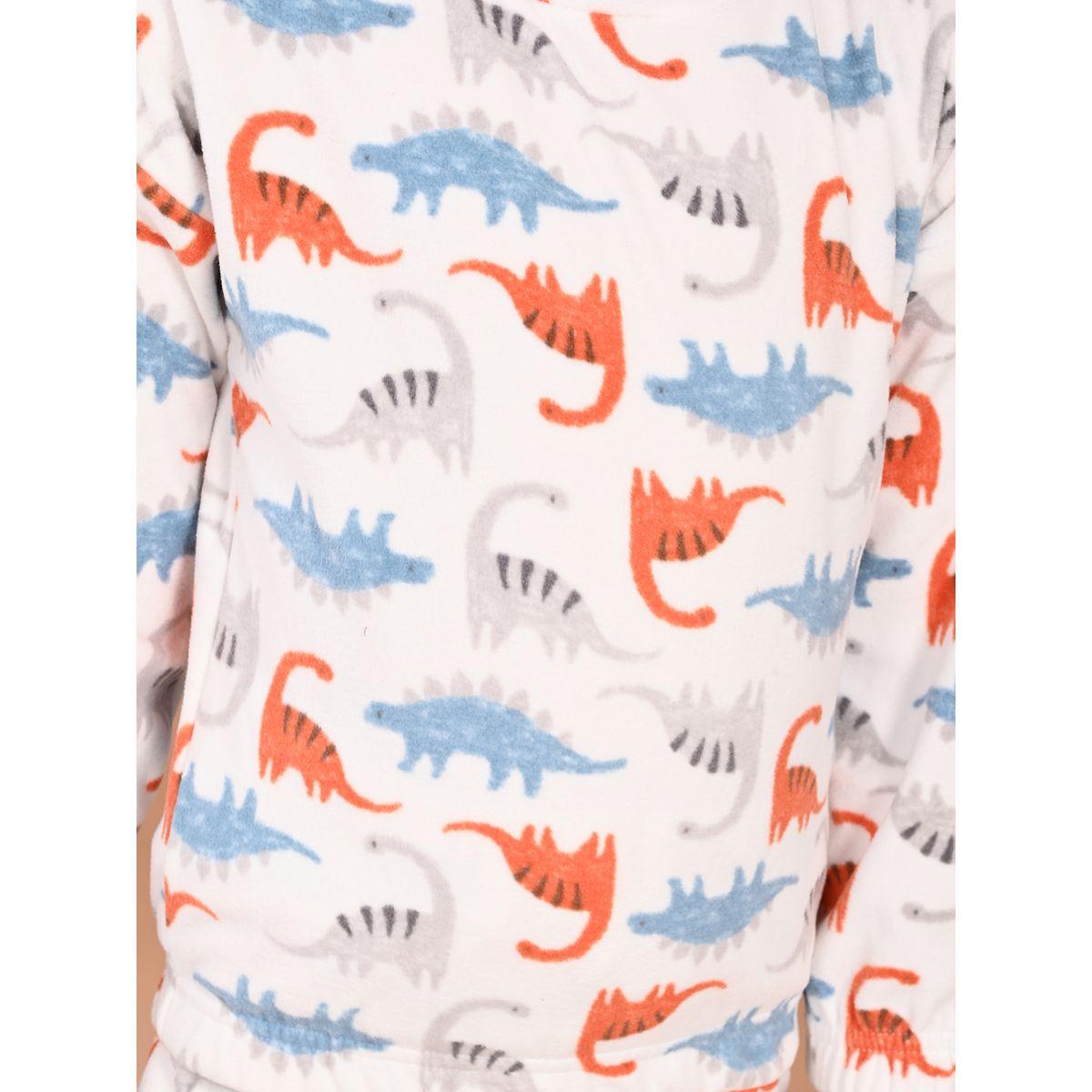 مجموعة من جوغر مع سويت شيرت بطبعة ديناصور ليل بيكس × ستايلي-girls-clothing-setsandcoords-image-5
