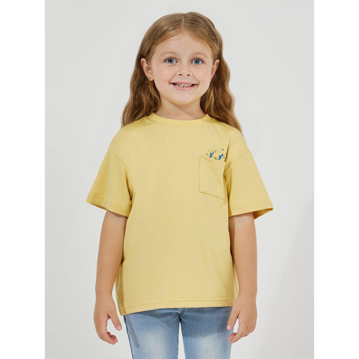 Styli Elevate Printed Pocket Detail Relaxed Fit T-Shirt-girls-clothing-tshirts-image-1