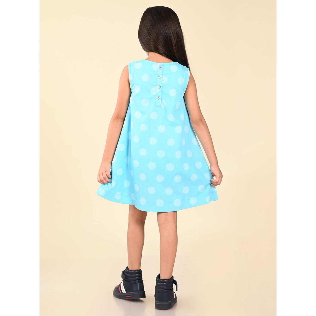 LilPicks X Styli  Zebra Graphic Print Casual Dress-girls-clothing-dressesandjumpsuits-image-4