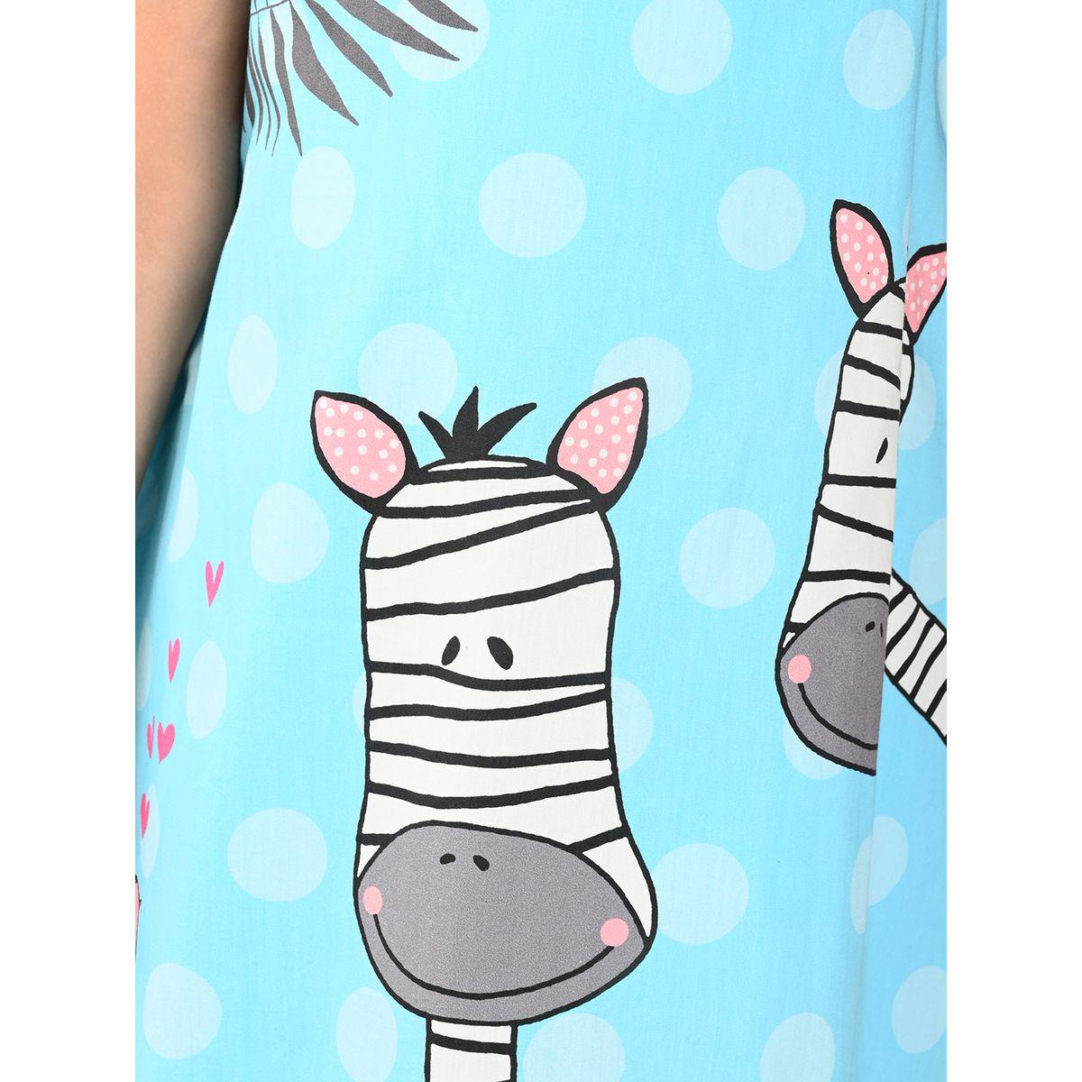 فستان كاجوال مطبع بطبعة جرافيك ليل بيكس × ستايلي-girls-clothing-dressesandjumpsuits-image-5