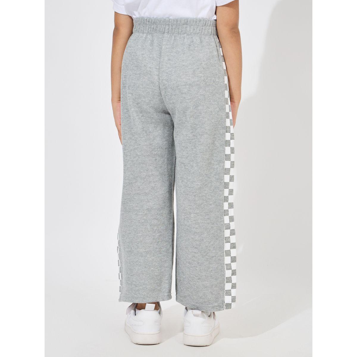 Styli Checkered Print Relaxed Fit Joggers-girls-clothing-bottoms-joggersandtrackpants-image-4