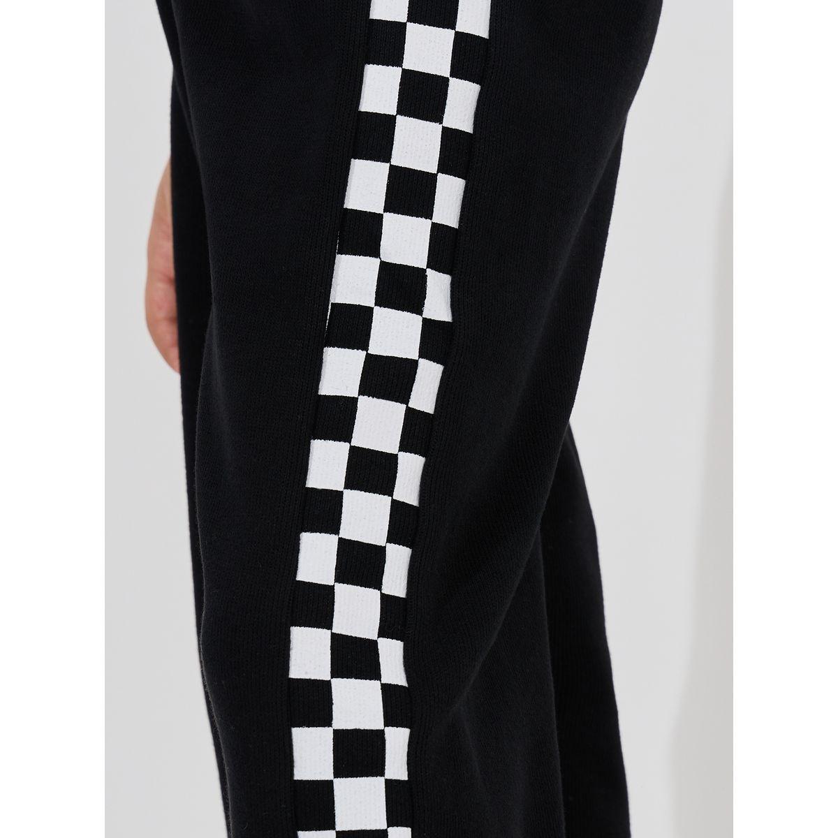 Styli Checkered Print Relaxed Fit Joggers-girls-clothing-bottoms-joggersandtrackpants-image-3