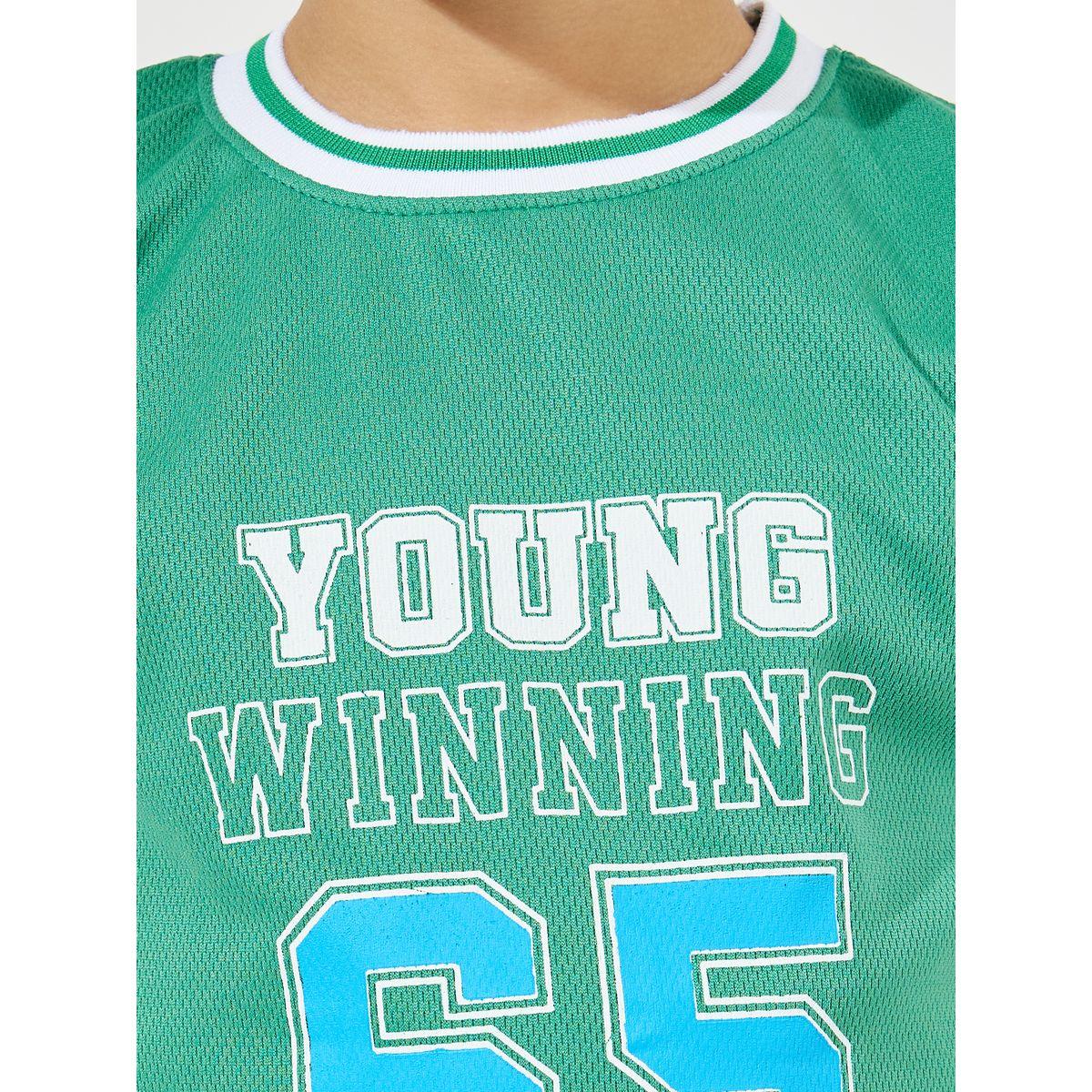 طقم رياضي من شورت وتيشيرت بطبعة فارسيتي-sports-boys-clothing-sets-image-4