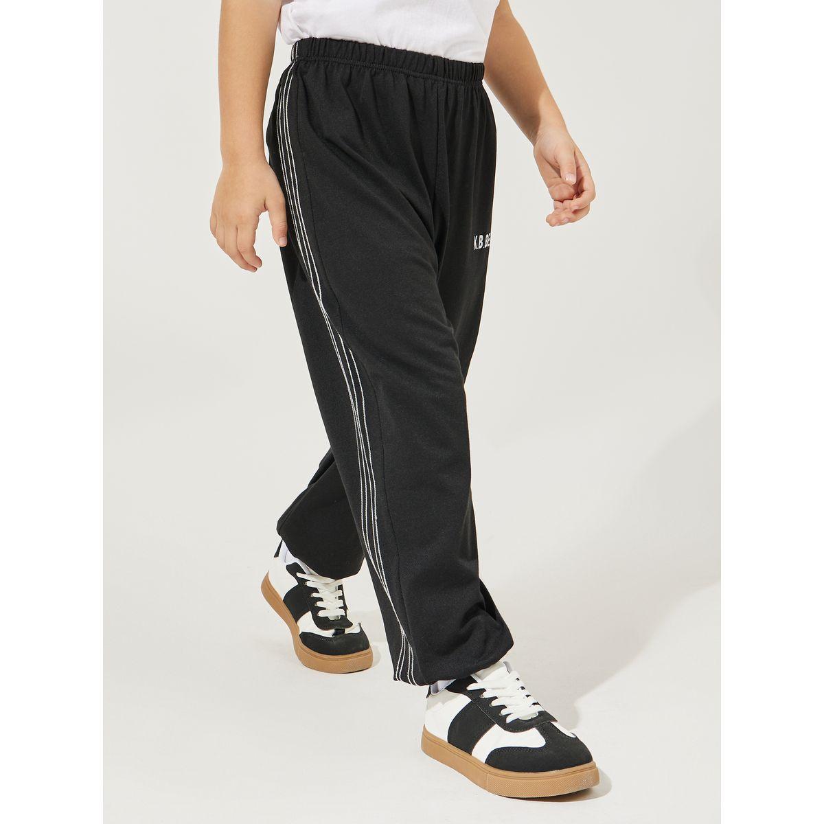 Styli Striped Detail Relaxed Fit Joggers-boys-clothing-bottoms-joggersandtrackpants-image-3