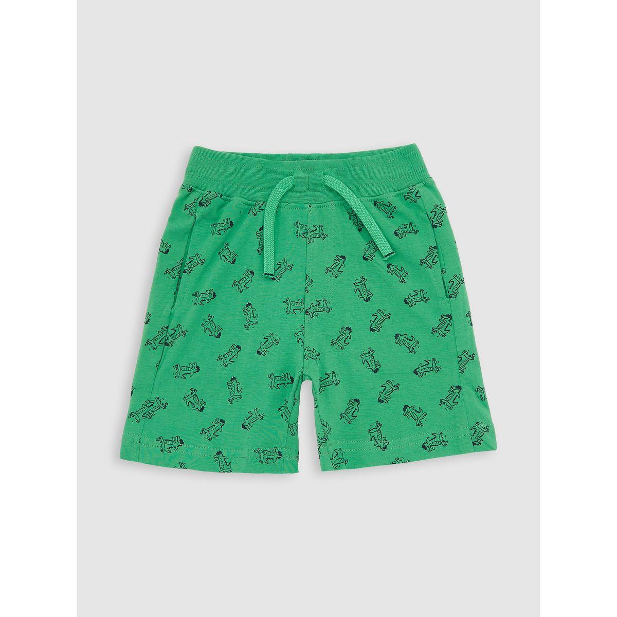 Victor and Jane X Styli  Crocodile Graphic T-Shirt & Shorts Set-boys-clothing-setsandcoords-image-4