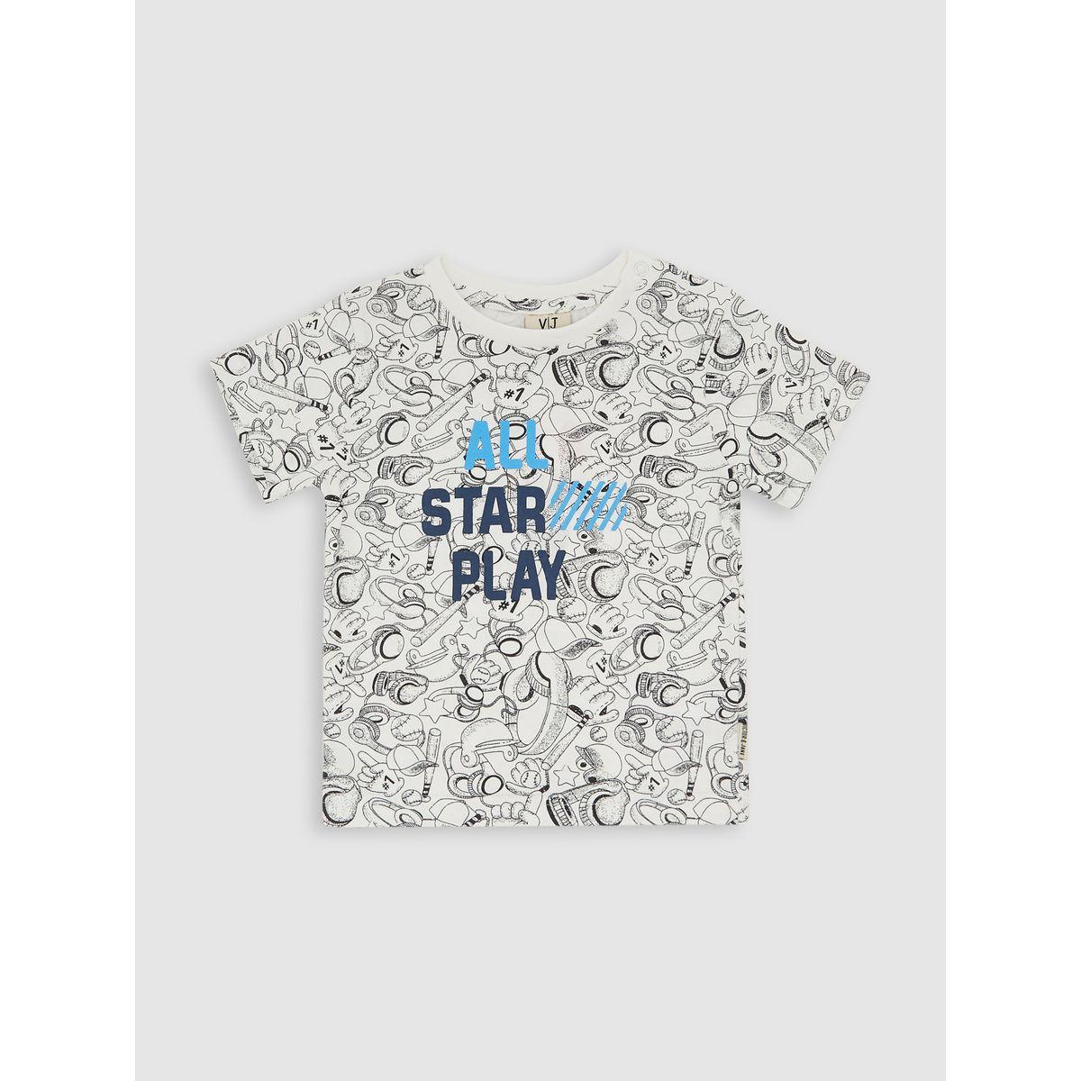 Victor and Jane X Styli  All Over Print T-Shirt & Shorts Set-boys-clothing-setsandcoords-image-3