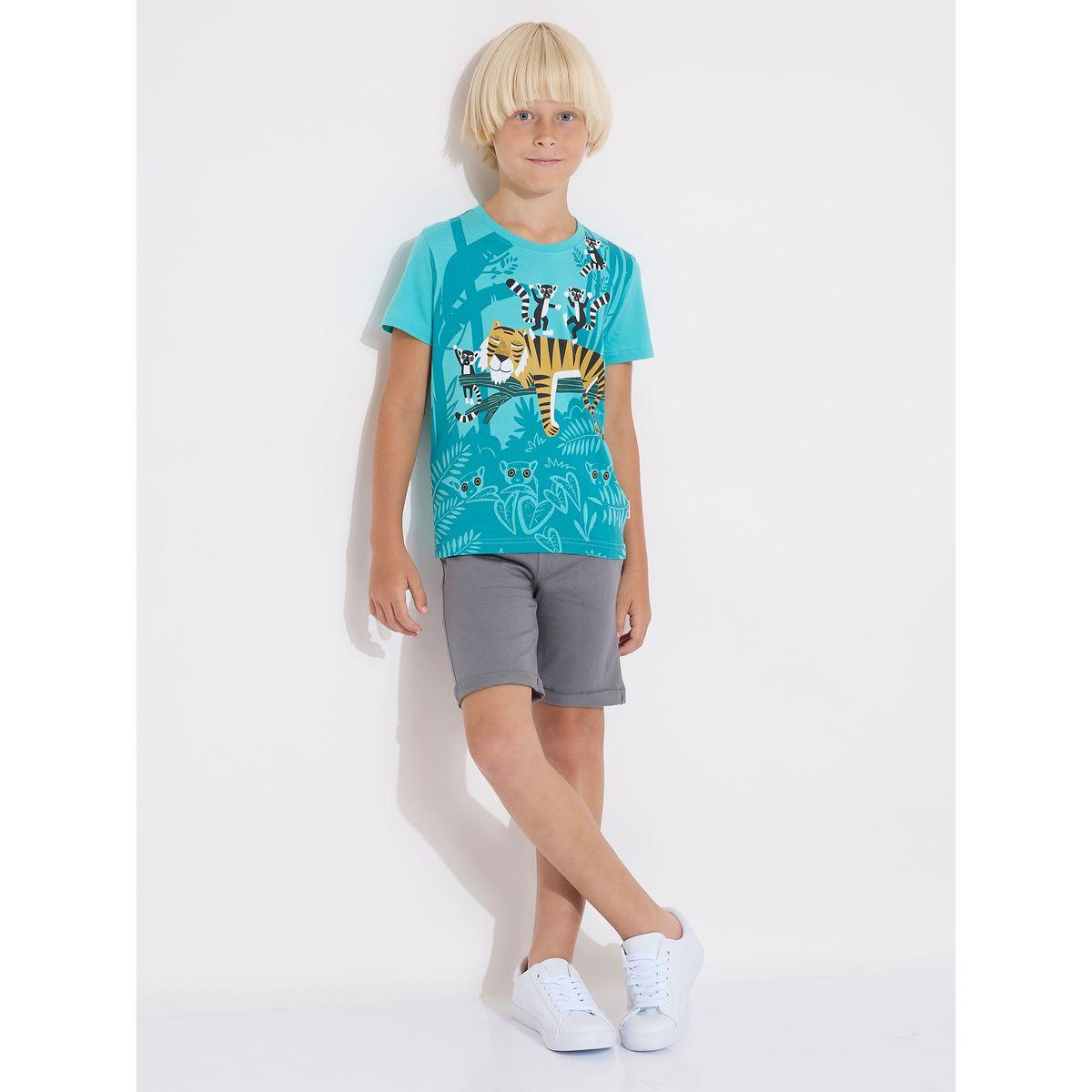 Victor and Jane X Styli  Wilde Jungle Graphic T-Shirt & Shorts Set-boys-clothing-setsandcoords-image-5