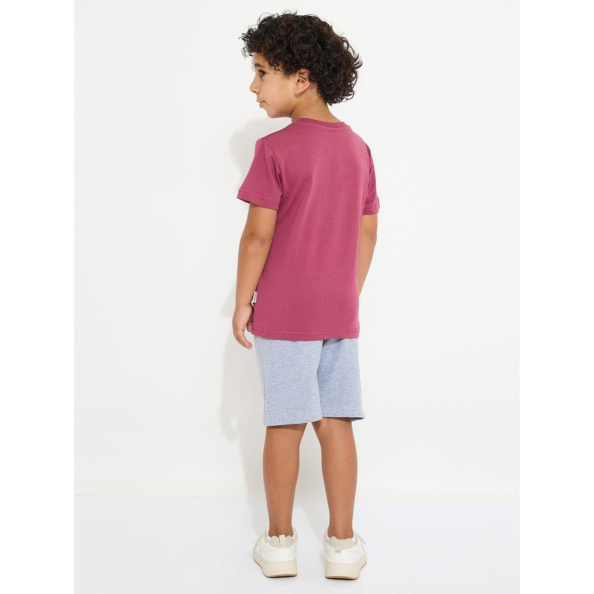 Victor and Jane X Styli  Animal Car Graphic Print T-Shirt & Shorts Set-boys-clothing-setsandcoords-image-5
