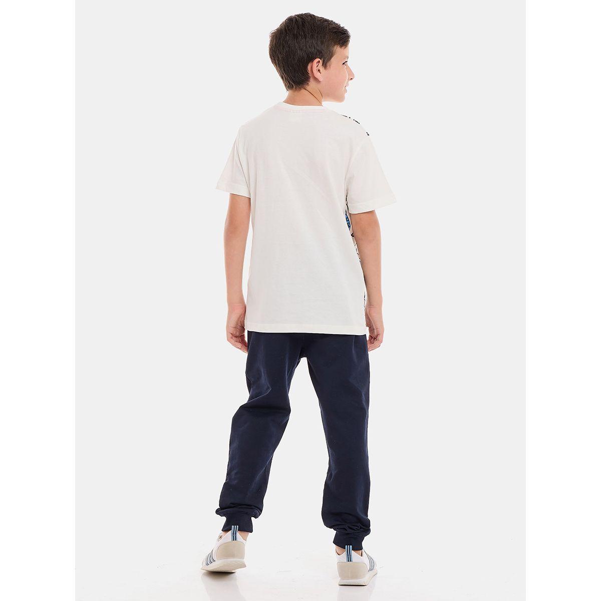 مجموعة من جوغر وتيشيرت مطبع بطبعة جرافيك فيكتور آند جين × ستايلي-boys-clothing-setsandcoords-image-2