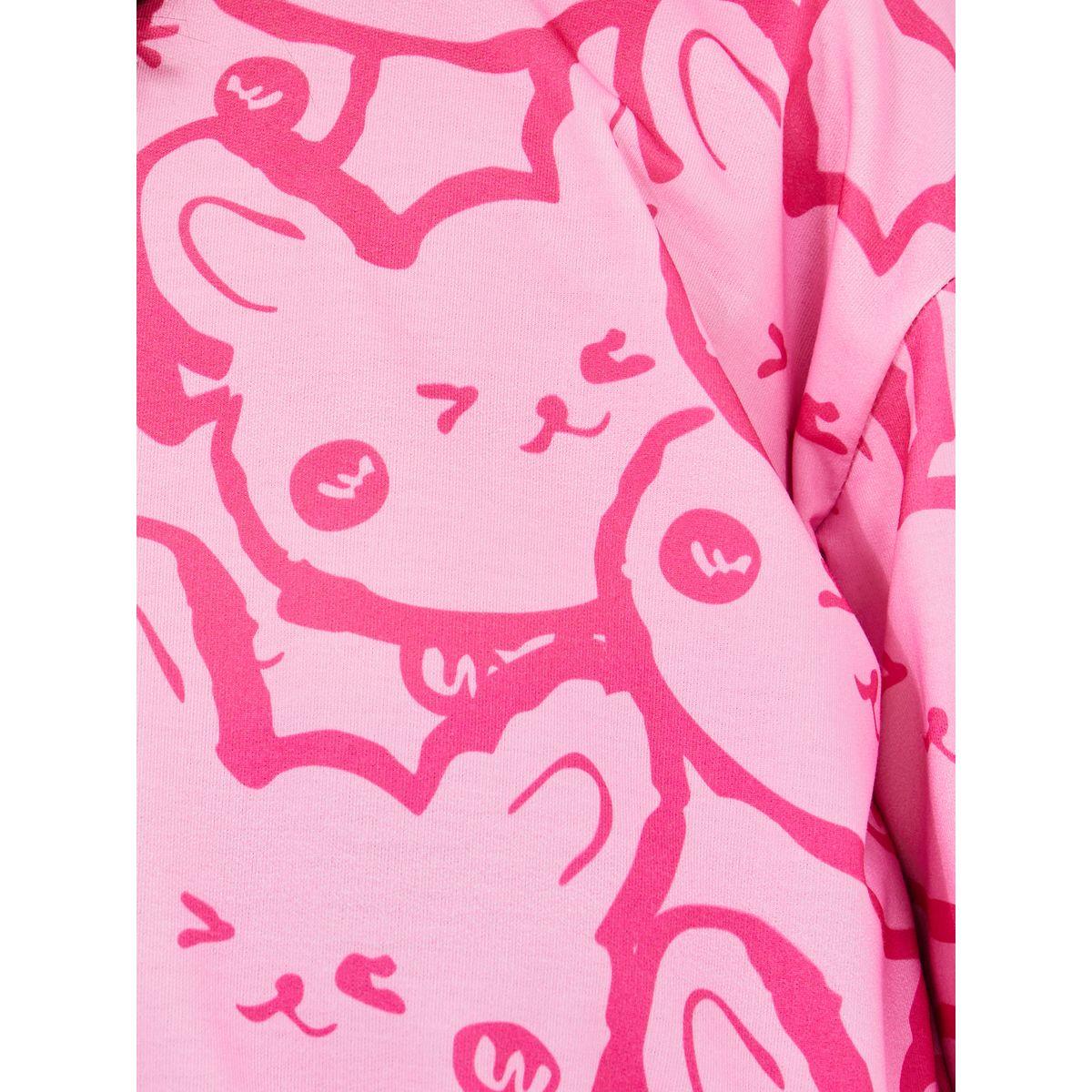 Styli Bear Graphic Print Lightweight Sweatshirt-baby-girls-clothing-sweatshirts-image-3
