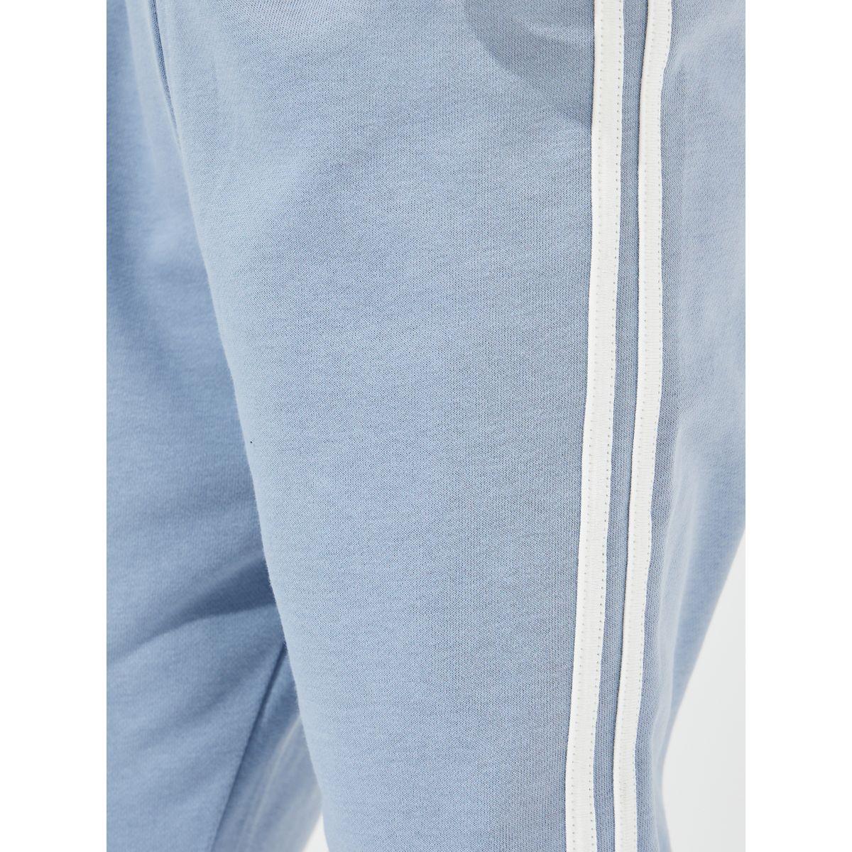 Styli Contrast Side Tape Cuffed Joggers-boys-clothing-bottoms-joggersandtrackpants-image-2
