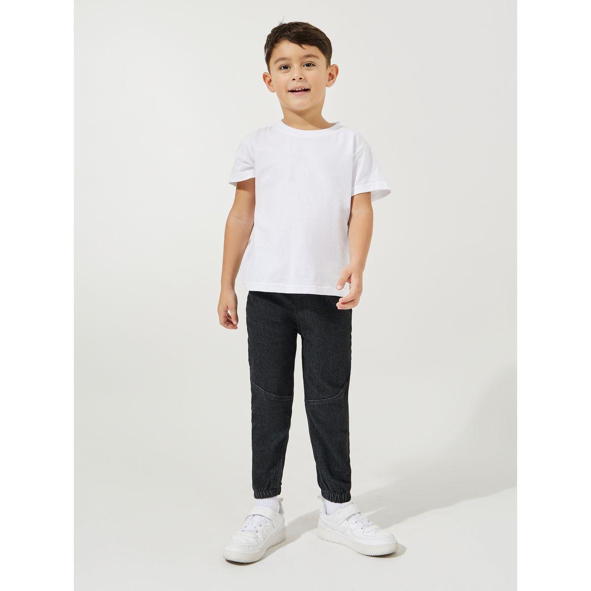 Styli Cut & Sew Panel Slim Fit Jeans-boys-clothing-bottoms-jeans-image-2