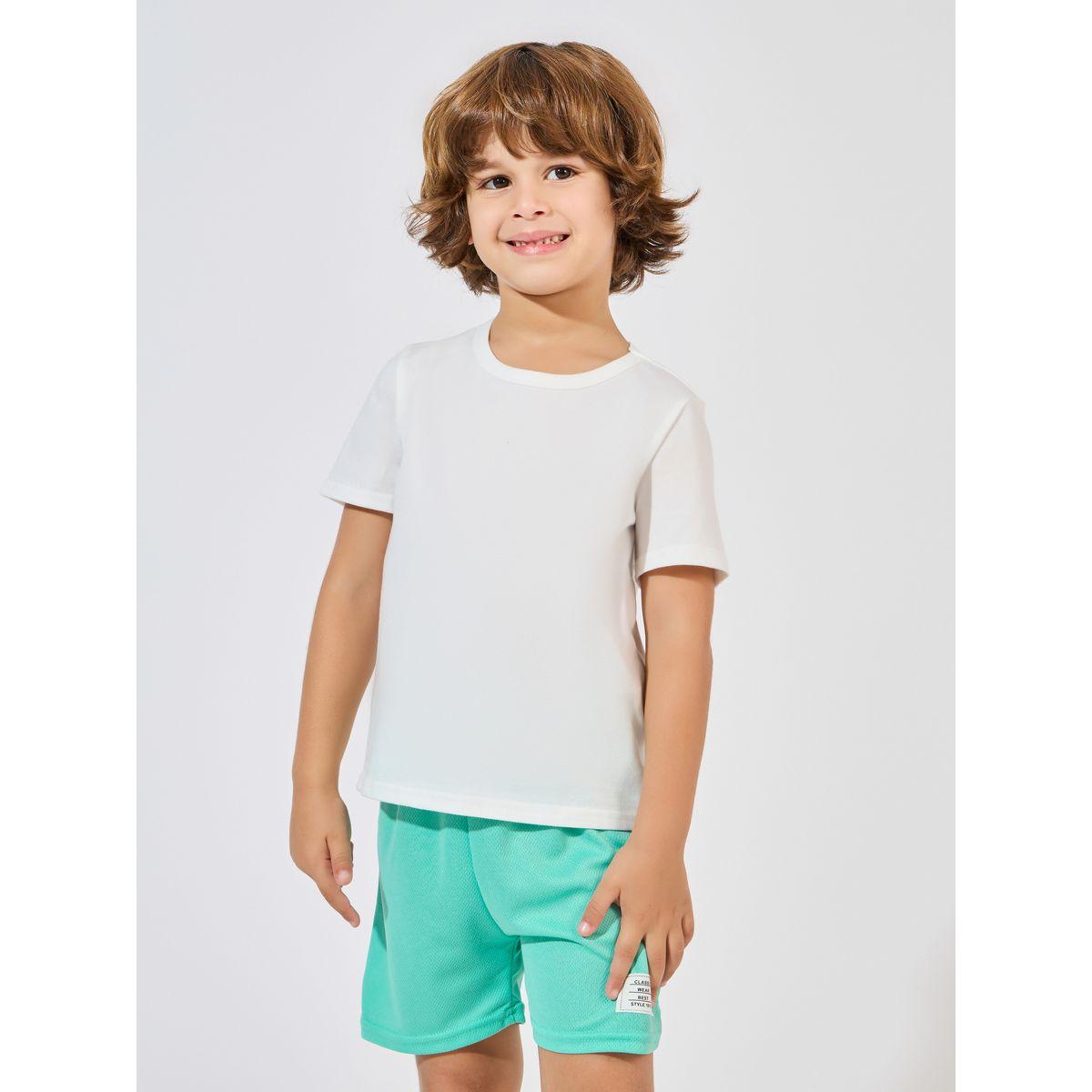 Styli Pack of 3- Plain T-Shirt, Zipper Front Vest & Short-boys-clothing-setsandcoords-image-3