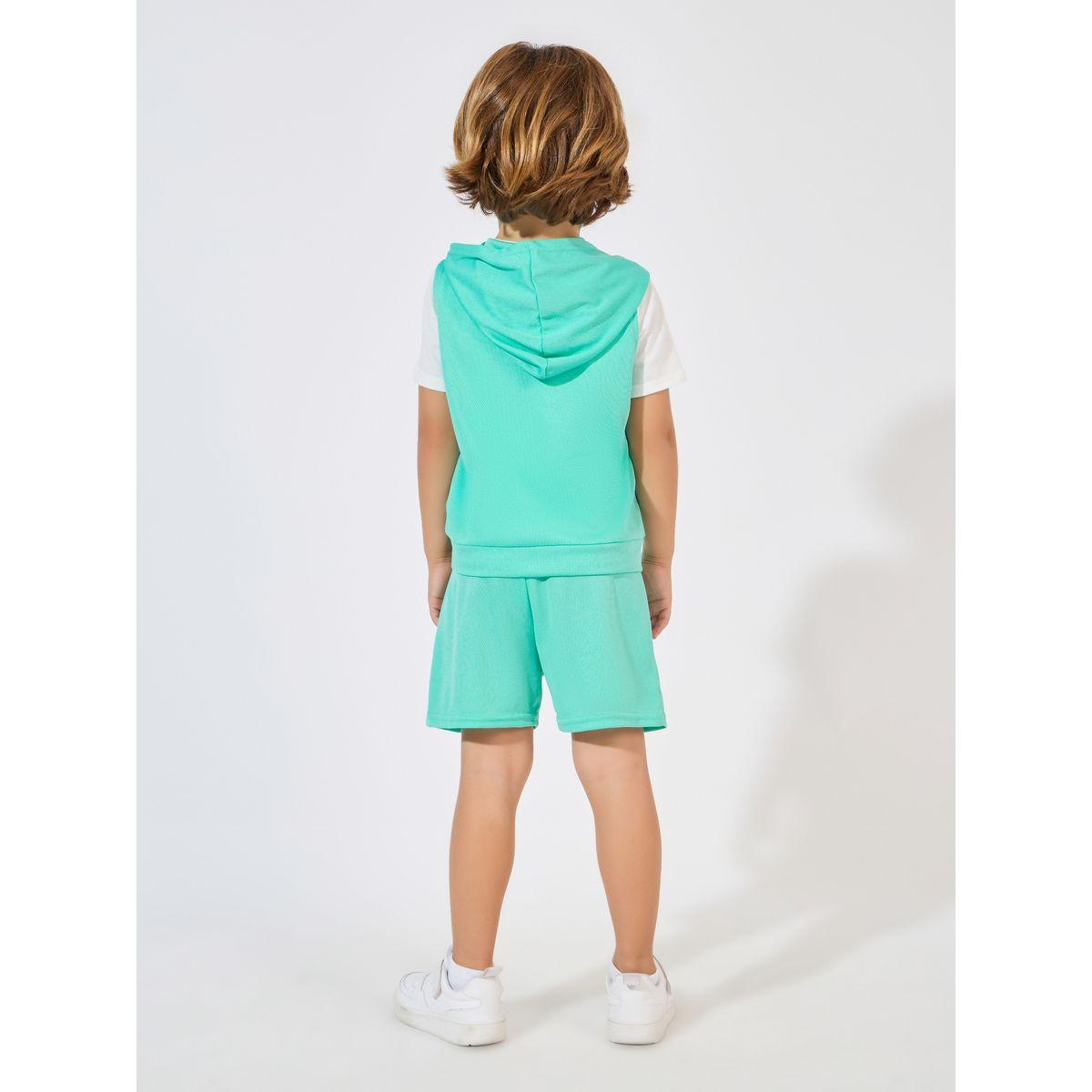 مجموعة من 3 - شورت وفيست مع تيشيرت سادة-boys-clothing-setsandcoords-image-5