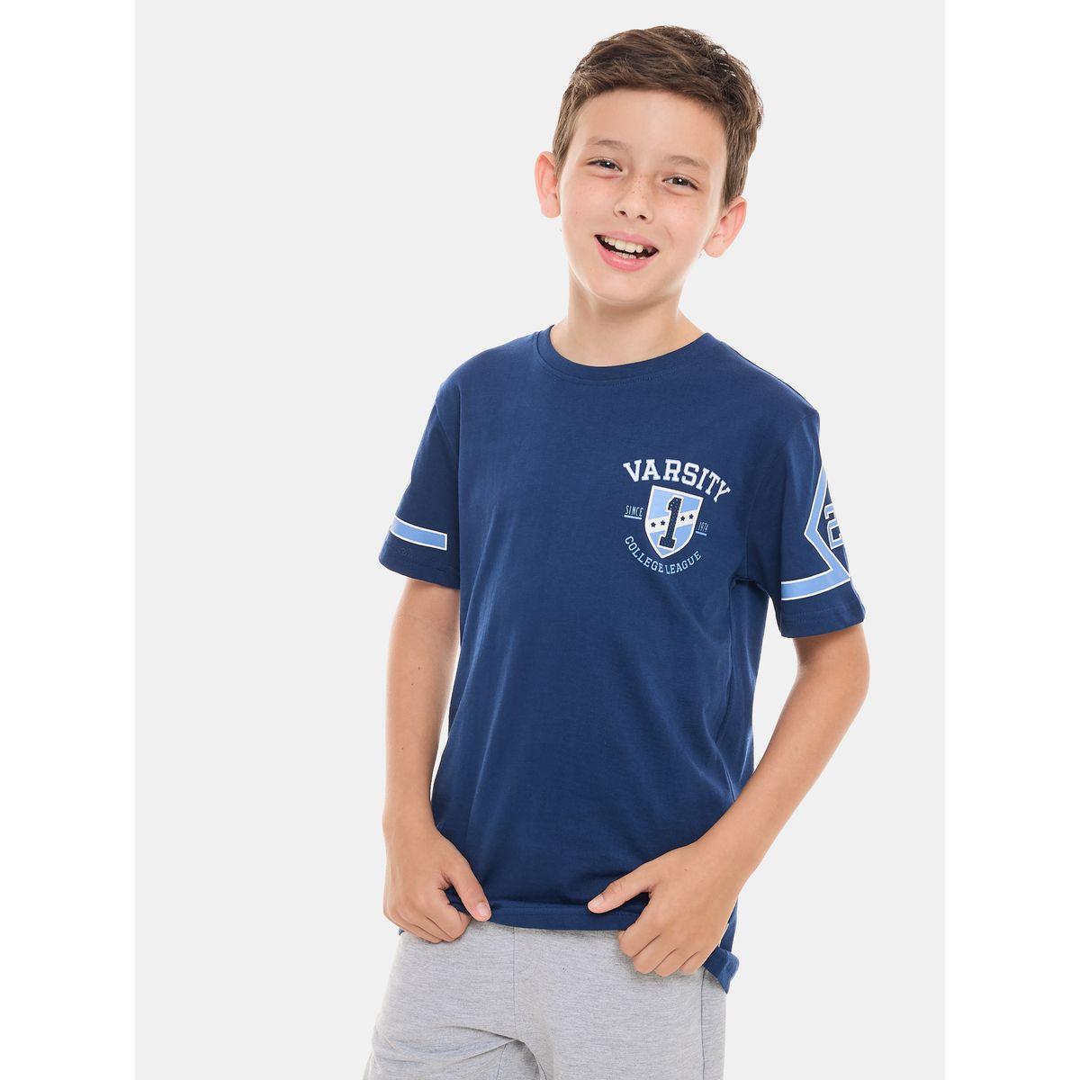 Victor and Jane X Styli  Varsity College Print Round Neck T-Shirt-boys-clothing-tshirtsandpolos-image-1