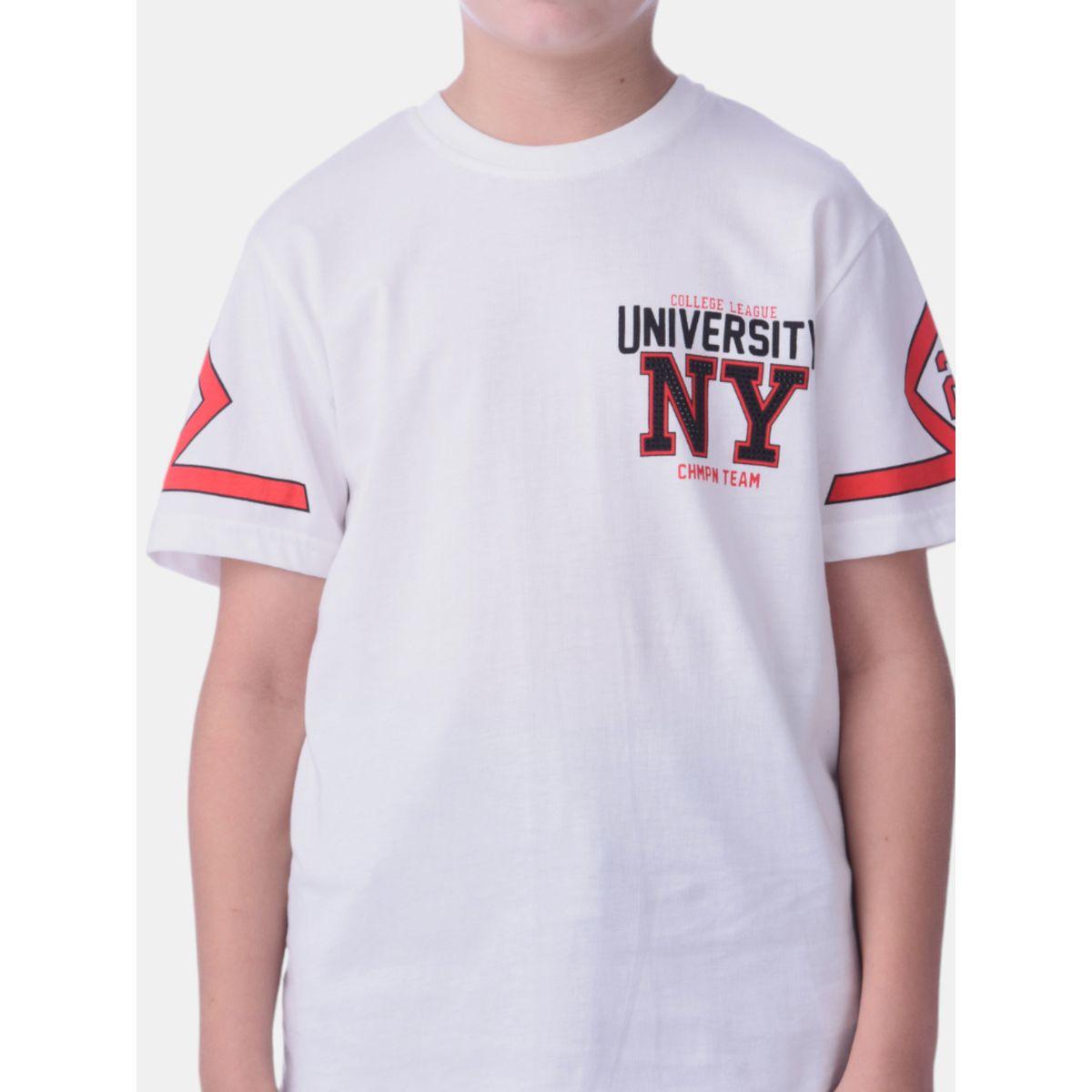 Victor and Jane X Styli  University NY Print Round Neck T-Shirt-boys-clothing-tshirtsandpolos-image-4