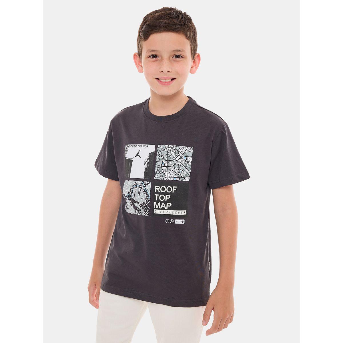 Victor and Jane X Styli  Roof Top Map Graphic Print T-Shirt-boys-clothing-tshirtsandpolos-image-1
