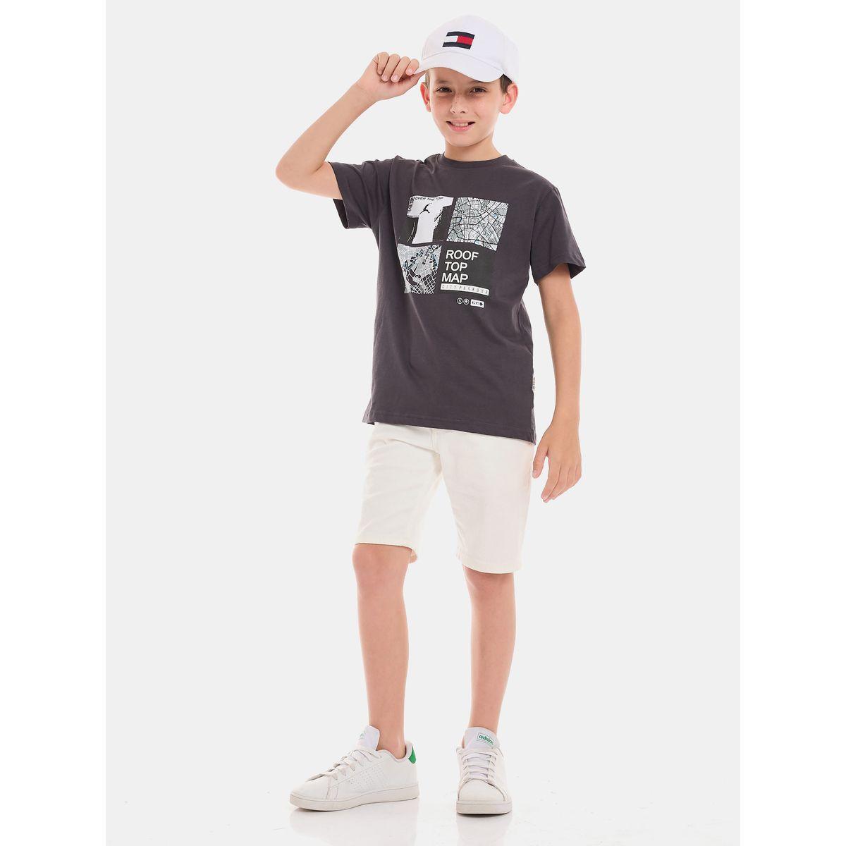 Victor and Jane X Styli  Roof Top Map Graphic Print T-Shirt-boys-clothing-tshirtsandpolos-image-4