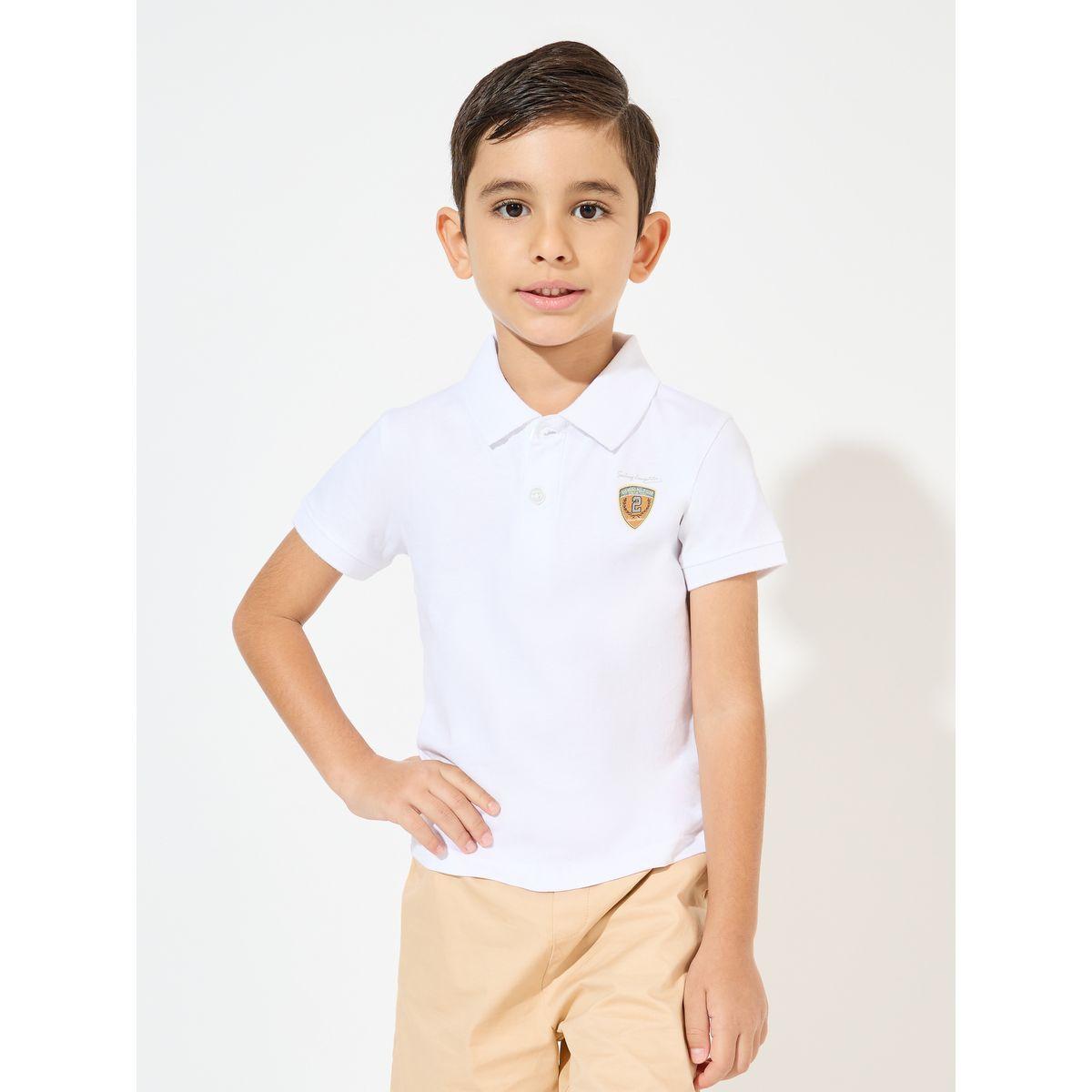 Styli Minimal Print Polo T-Shirt-boys-clothing-tshirtsandpolos-image-1