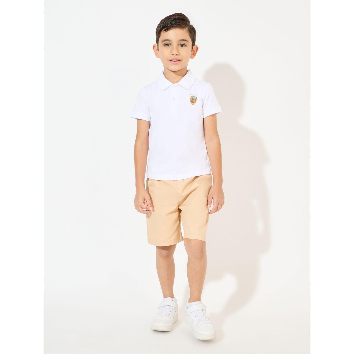 تيشيرت بياقة بولو مع طبعة صغيرة-boys-clothing-tshirtsandpolos-image-2