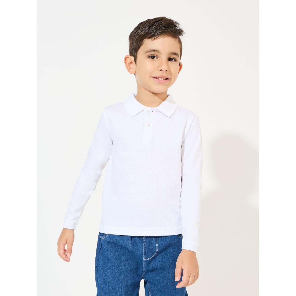 تيشيرت بياقة بولو وأكمام طويلة-boys-clothing-tshirtsandpolos-image-1