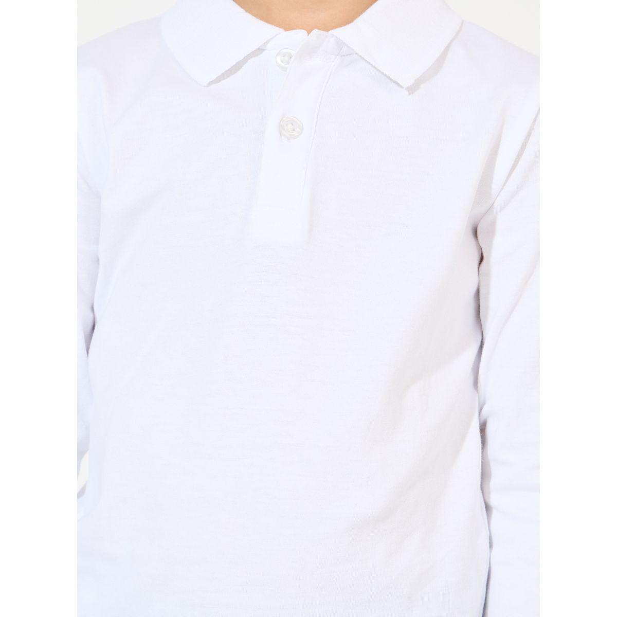 Styli Basic Polo T-Shirt with Long Sleeves-boys-clothing-tshirtsandpolos-image-3