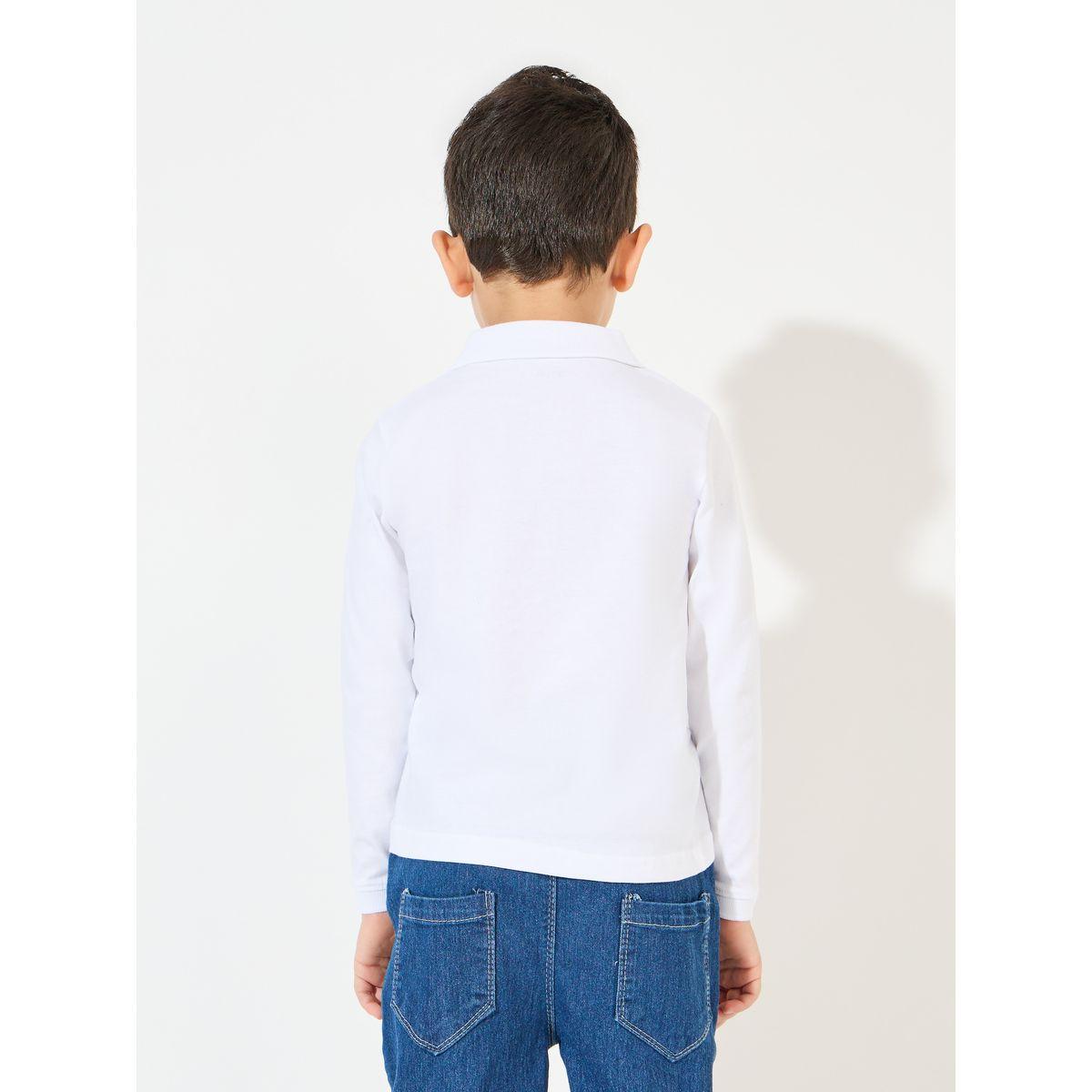 Styli Basic Polo T-Shirt with Long Sleeves-boys-clothing-tshirtsandpolos-image-4