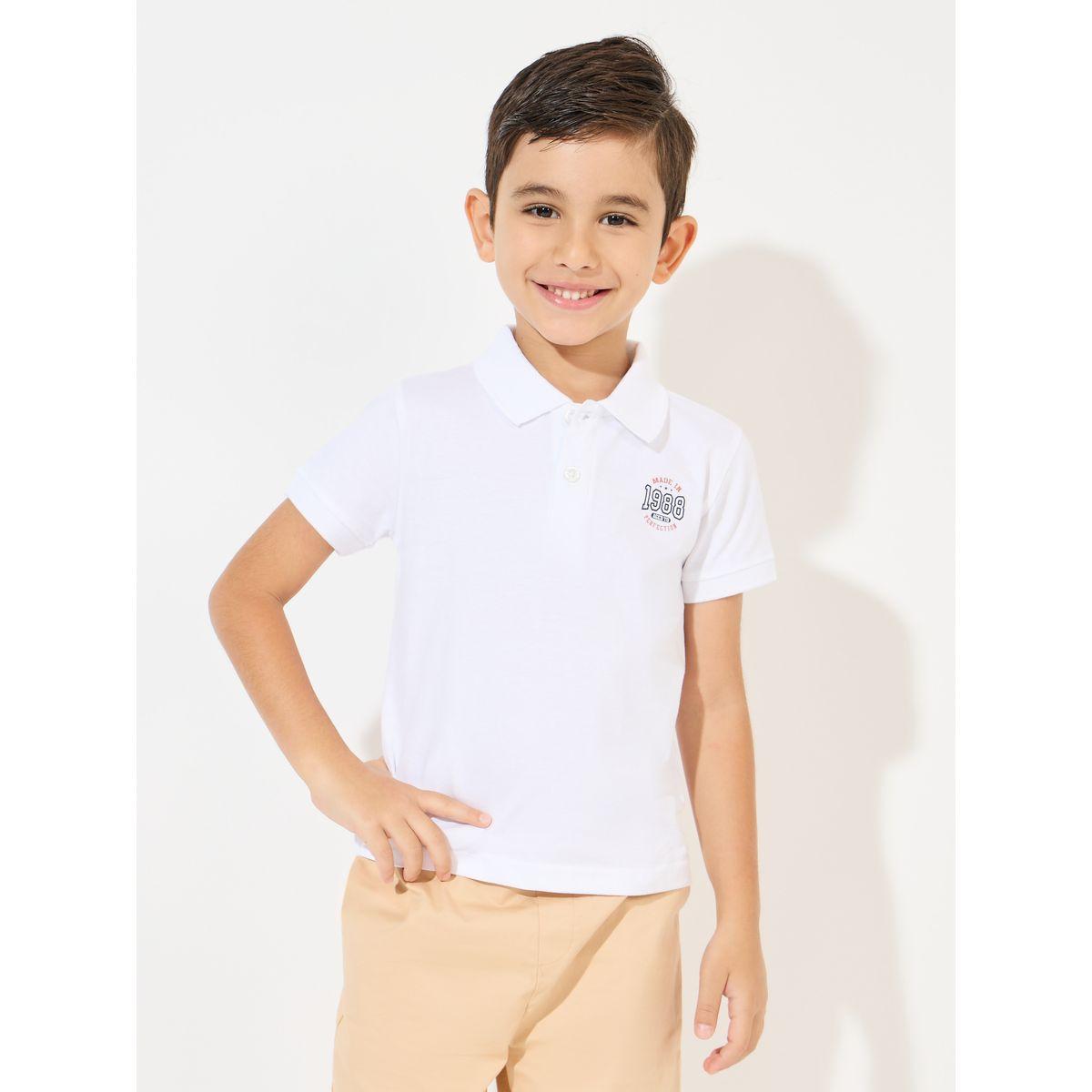Styli Minimal Print Polo T-Shirt-boys-clothing-tshirtsandpolos-image-1