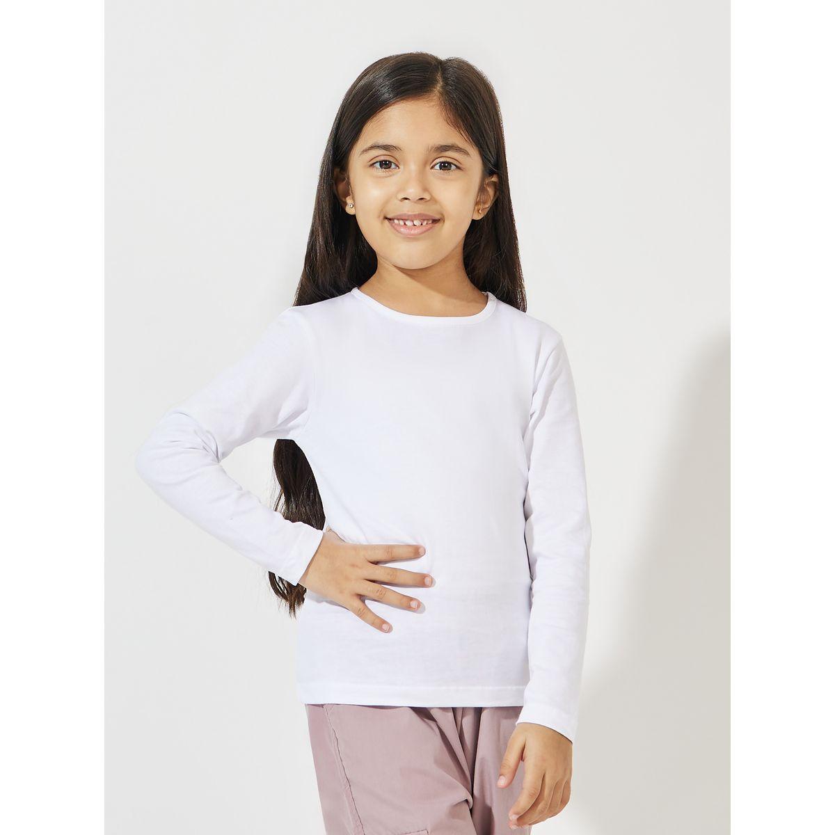 Styli Basic Long Sleeve T-Shirt-girls-clothing-tshirts-image-1