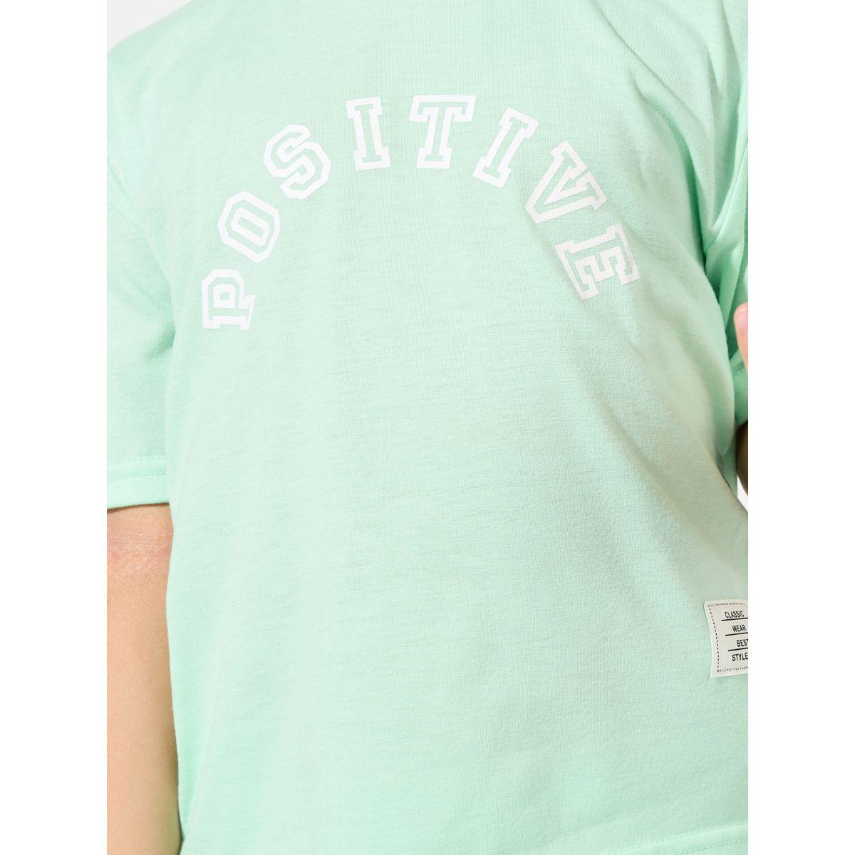 مجموعة من شورت مع تيشيرت مطبع بكتابة-boys-clothing-setsandcoords-image-3