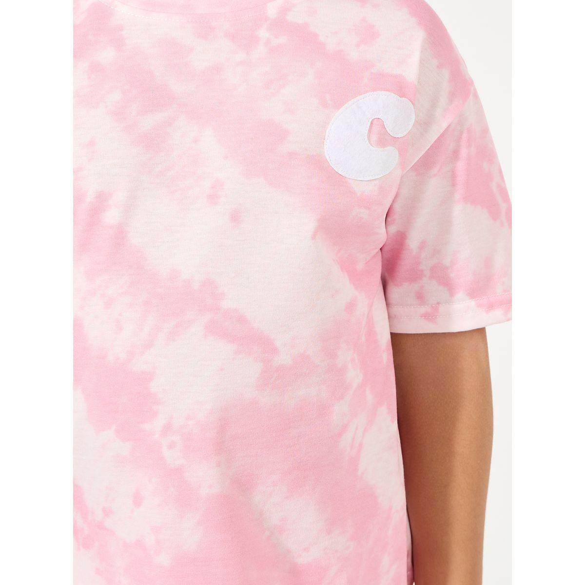 مجموعة من شورت مع تيشيرت بطبعة تاي داي-boys-clothing-setsandcoords-image-3