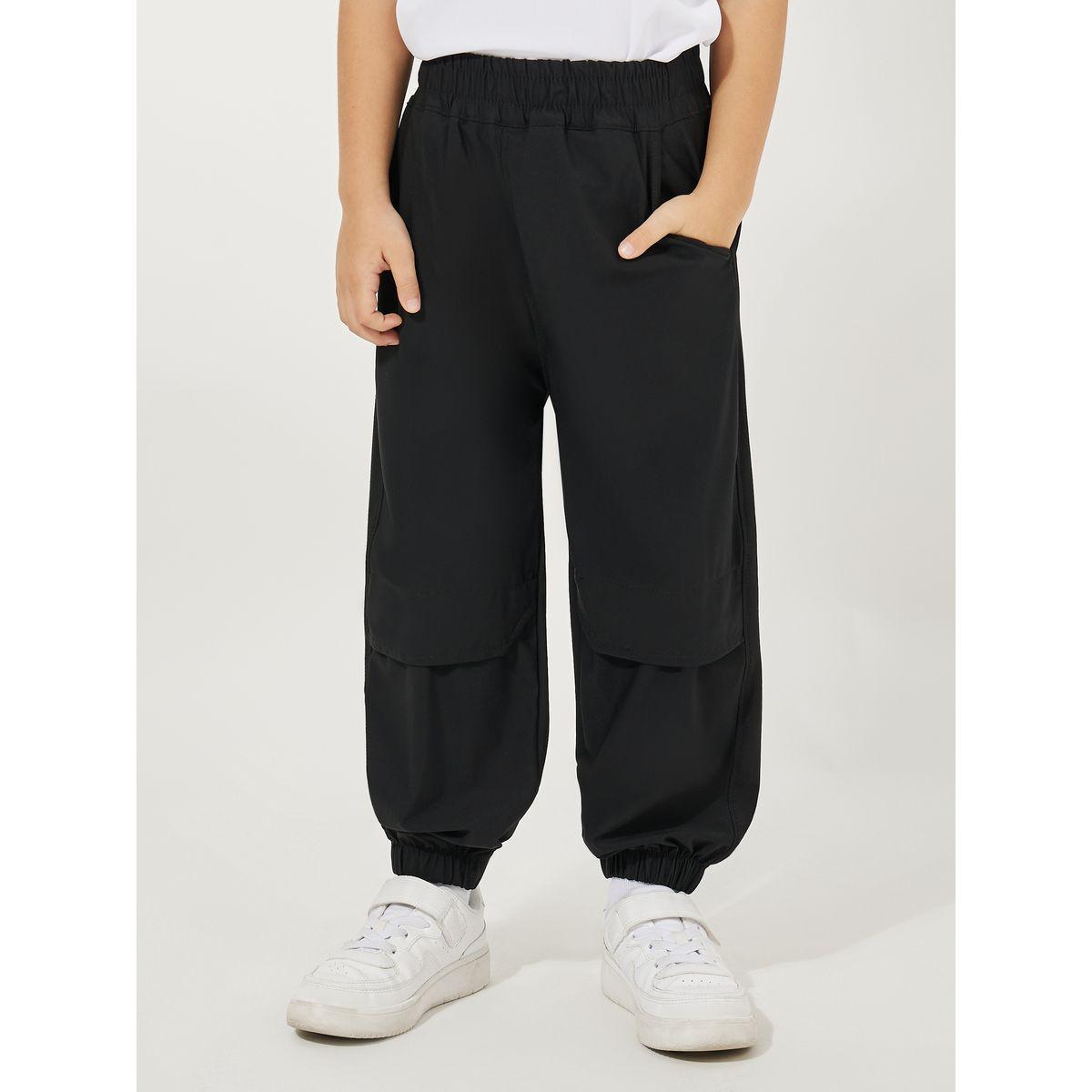 Styli Relaxed Fit Cuffed Pants with Pockets-boys-clothing-bottoms-trousers-image-1