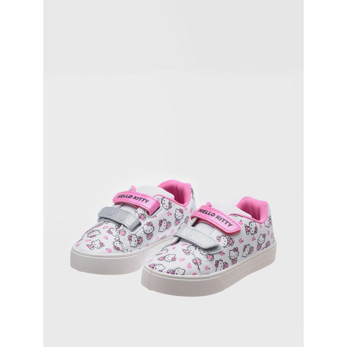 حذاء سنيكرز مطبع بطبعة هيلو كيتي أوربان هُول × ستايلي-girls-shoes-loafers-image-3