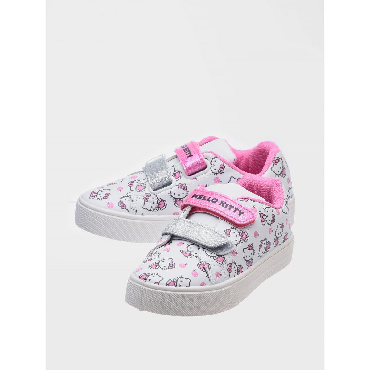 حذاء سنيكرز مطبع بطبعة هيلو كيتي أوربان هُول × ستايلي-girls-shoes-loafers-image-5