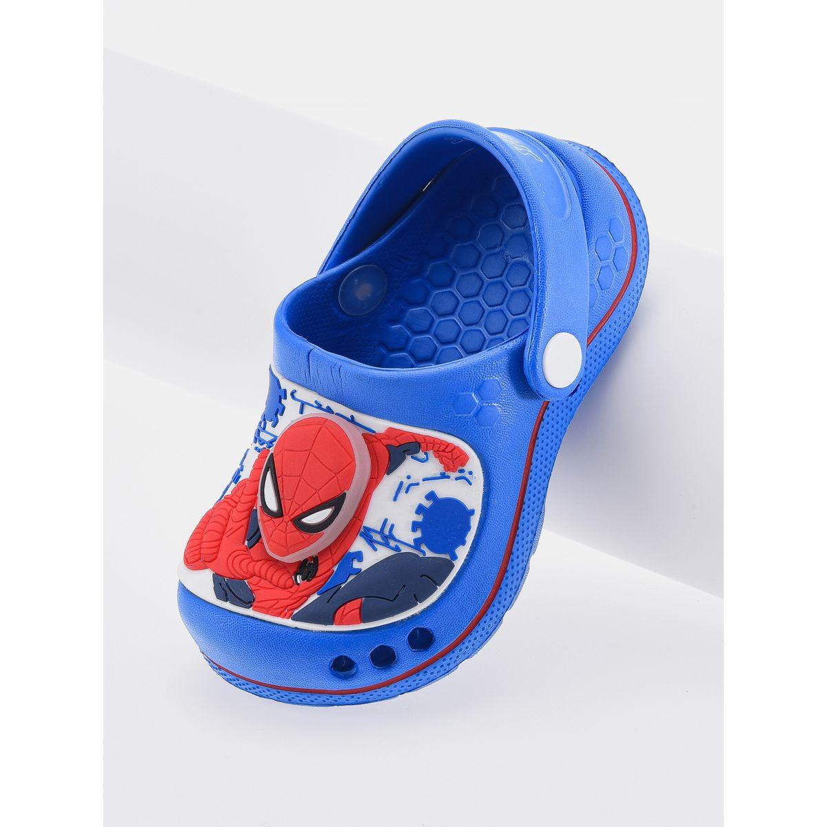 URBAN HAUL X Styli  Marvel Spiderman Light-Up Clogs-boys-shoes-flipflopsandslides-image-2