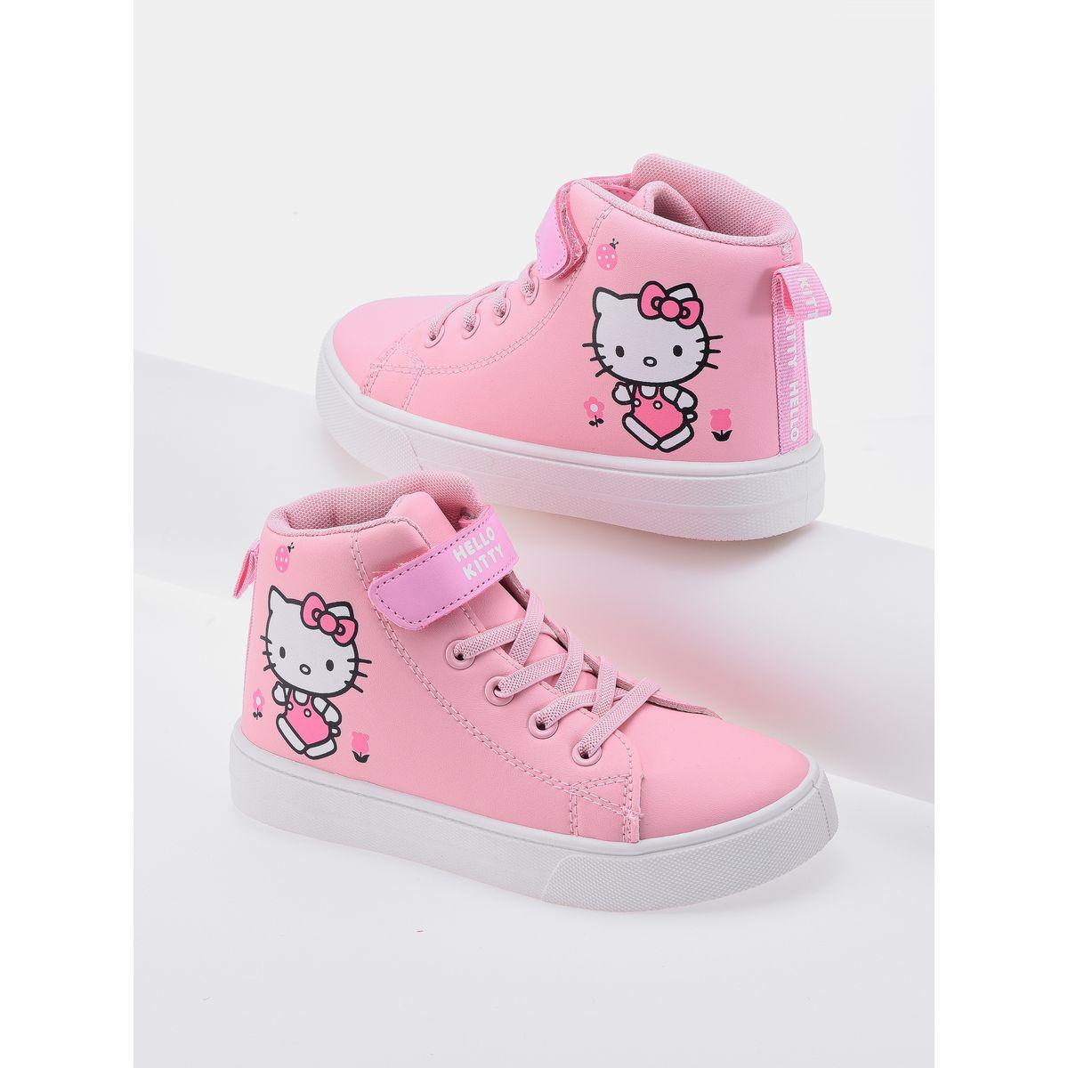 URBAN HAUL X Styli  Hello Kitty High Top Sneakers-girls-shoes-loafers-image-1