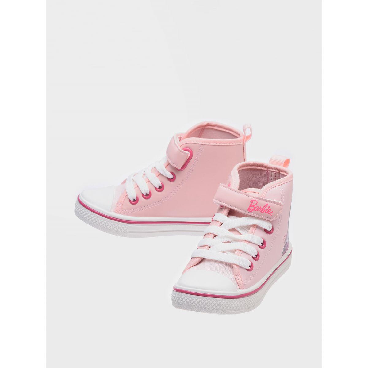 URBAN HAUL X Styli  Barbie High Top Lace-Up Sneakers-girls-shoes-loafers-image-3