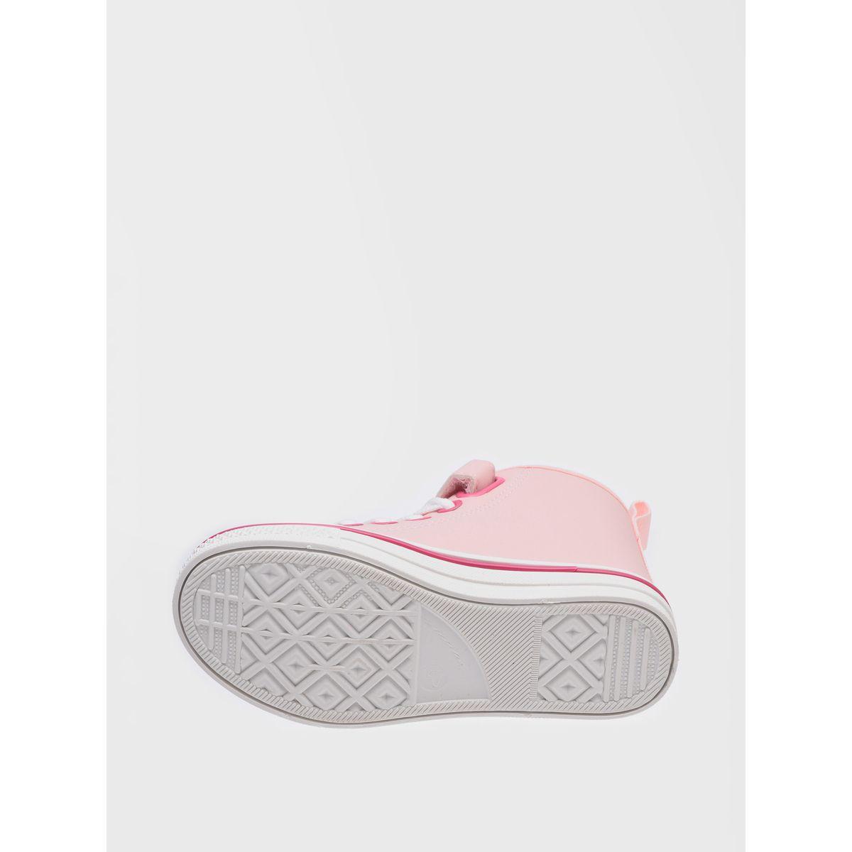 URBAN HAUL X Styli  Barbie High Top Lace-Up Sneakers-girls-shoes-loafers-image-5