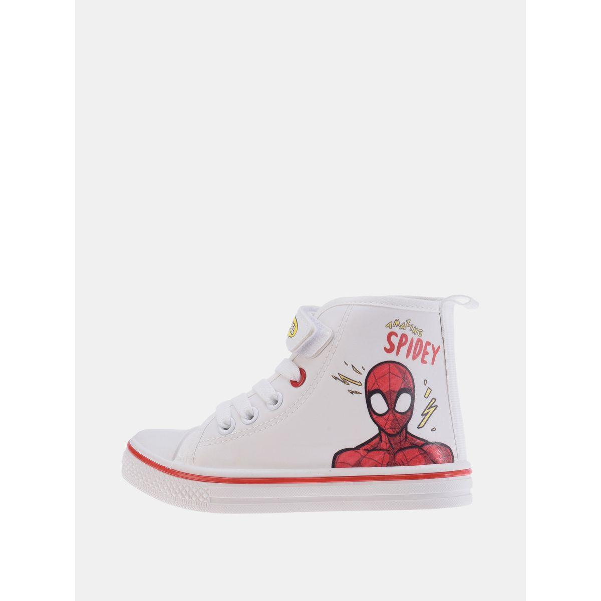 URBAN HAUL X Styli  Marvel Spiderman High Top Lace-Up Sneakers-boys-shoes-loafers-image-1