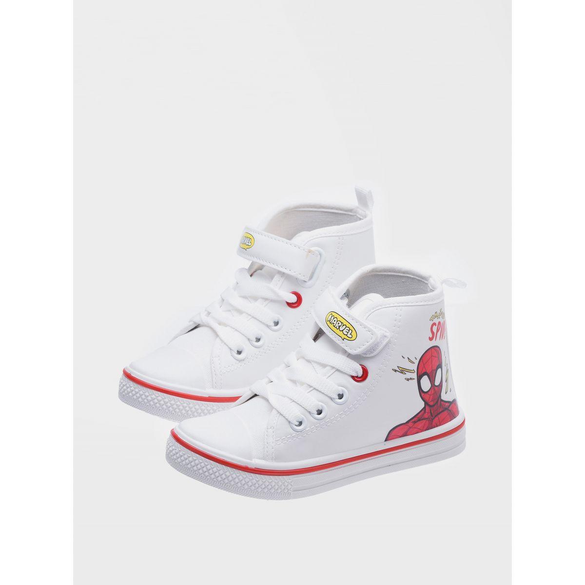 URBAN HAUL X Styli  Marvel Spiderman High Top Lace-Up Sneakers-boys-shoes-loafers-image-2