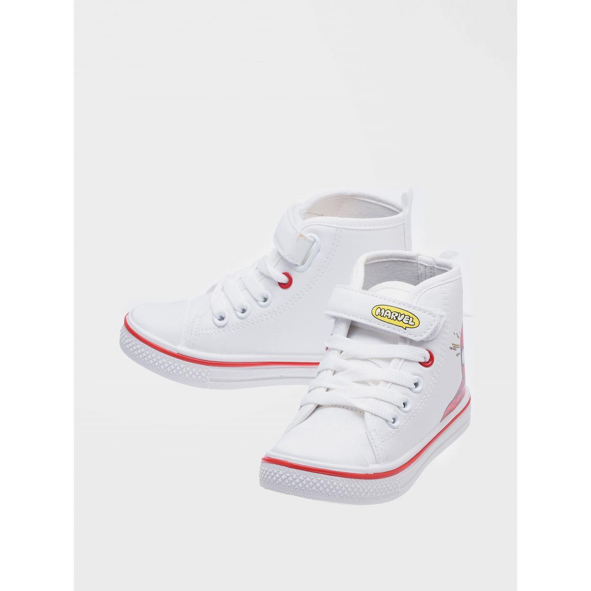 حذاء سنيكرز بطبعة سبايدر مان مع رباط غلق أوربان هُول × ستايلي-boys-shoes-loafers-image-3