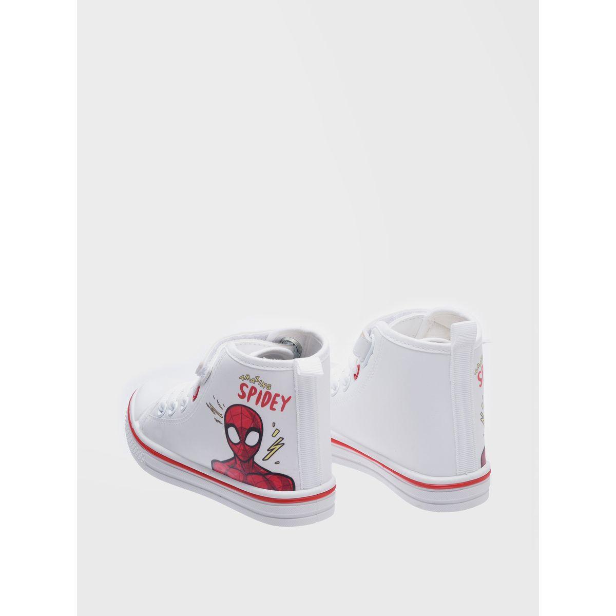 URBAN HAUL X Styli  Marvel Spiderman High Top Lace-Up Sneakers-boys-shoes-loafers-image-4