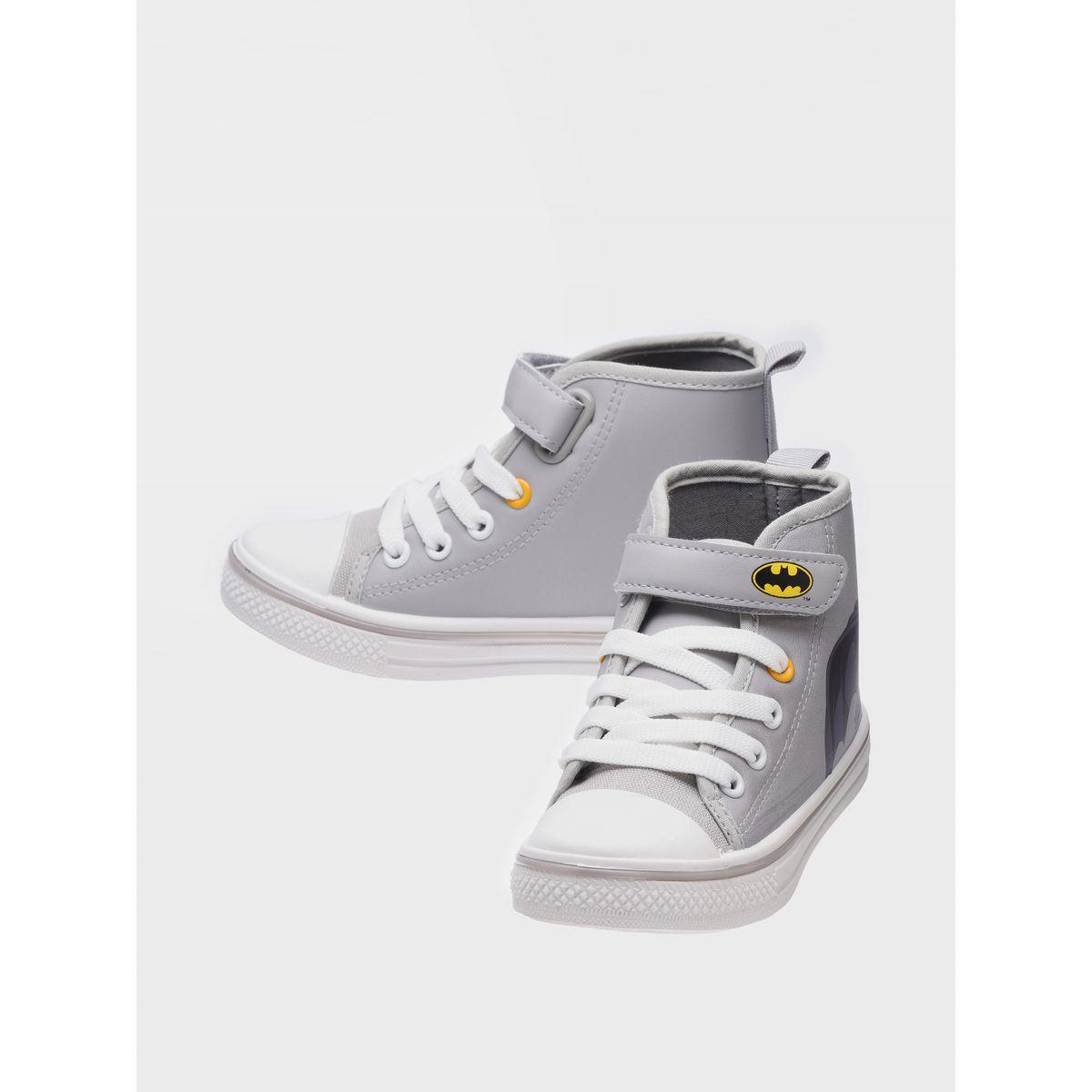 URBAN HAUL X Styli  Batman High Top Lace Up Sneakers-boys-shoes-loafers-image-3